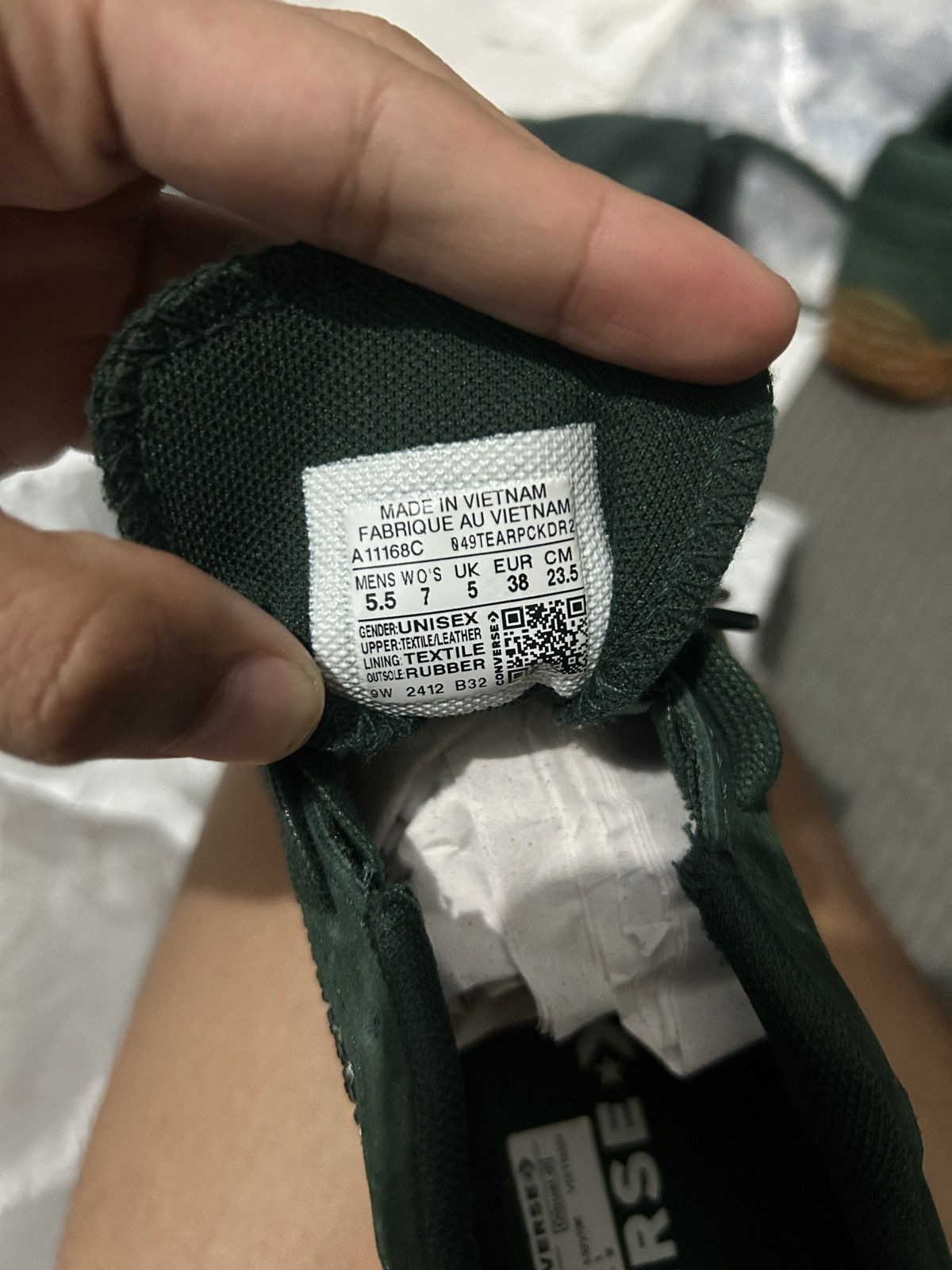 Converse converse x swarovski run star trainer deep emerald Size US 5.5 / IT 35.5 - 8 Thumbnail