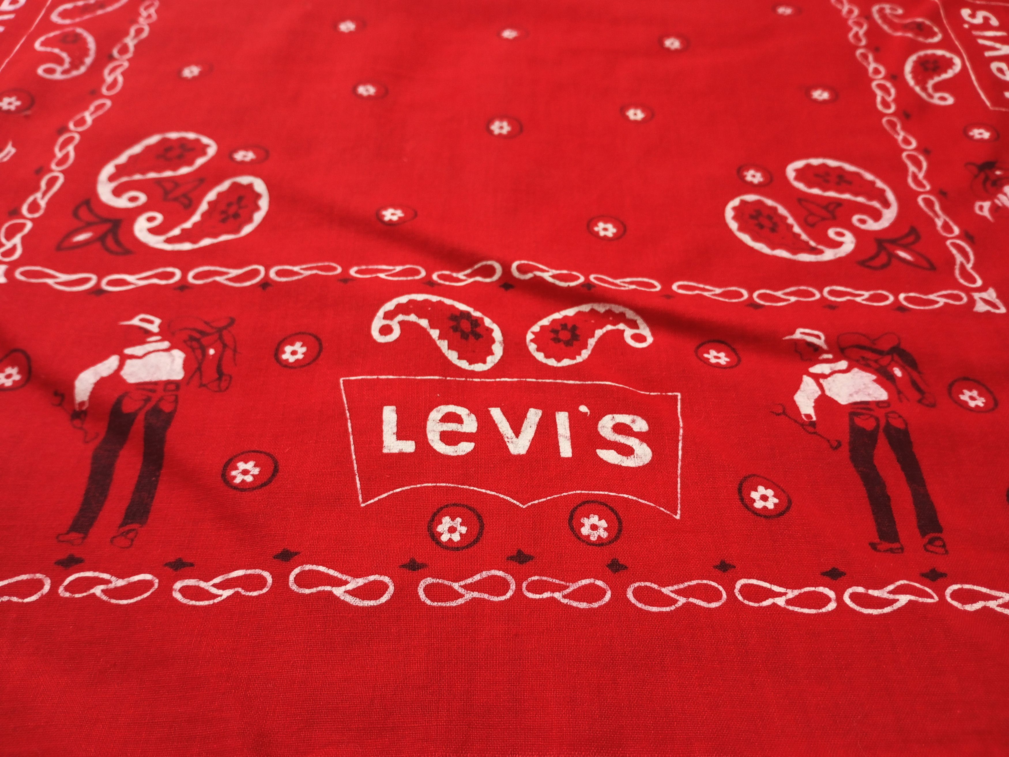 Levi's × Vintage Vintage Levis Paisley Bandana Scarves Size ONE SIZE - 3 Thumbnail
