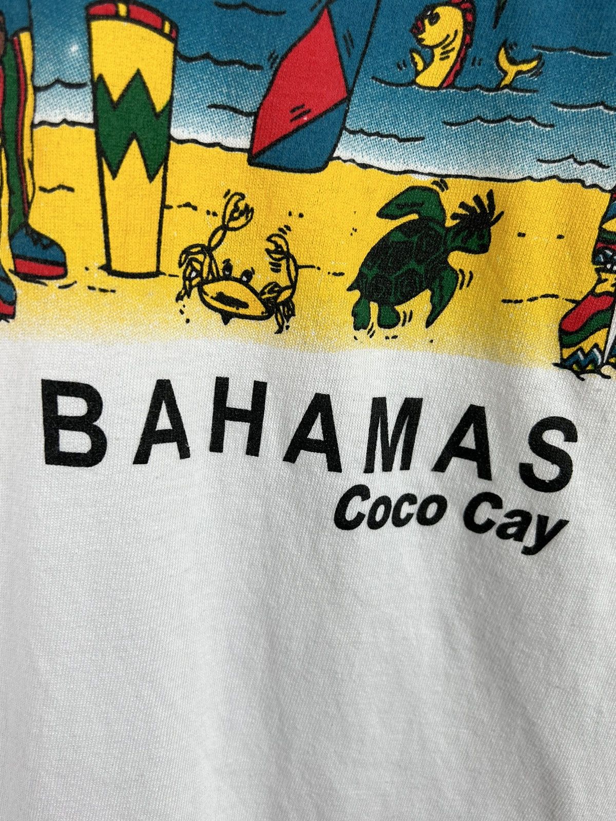 Vintage Vintage Black Beavis & Butthead Parody Bahamas Humor T-Shirt Size US M / EU 48-50 / 2 - 5 Thumbnail