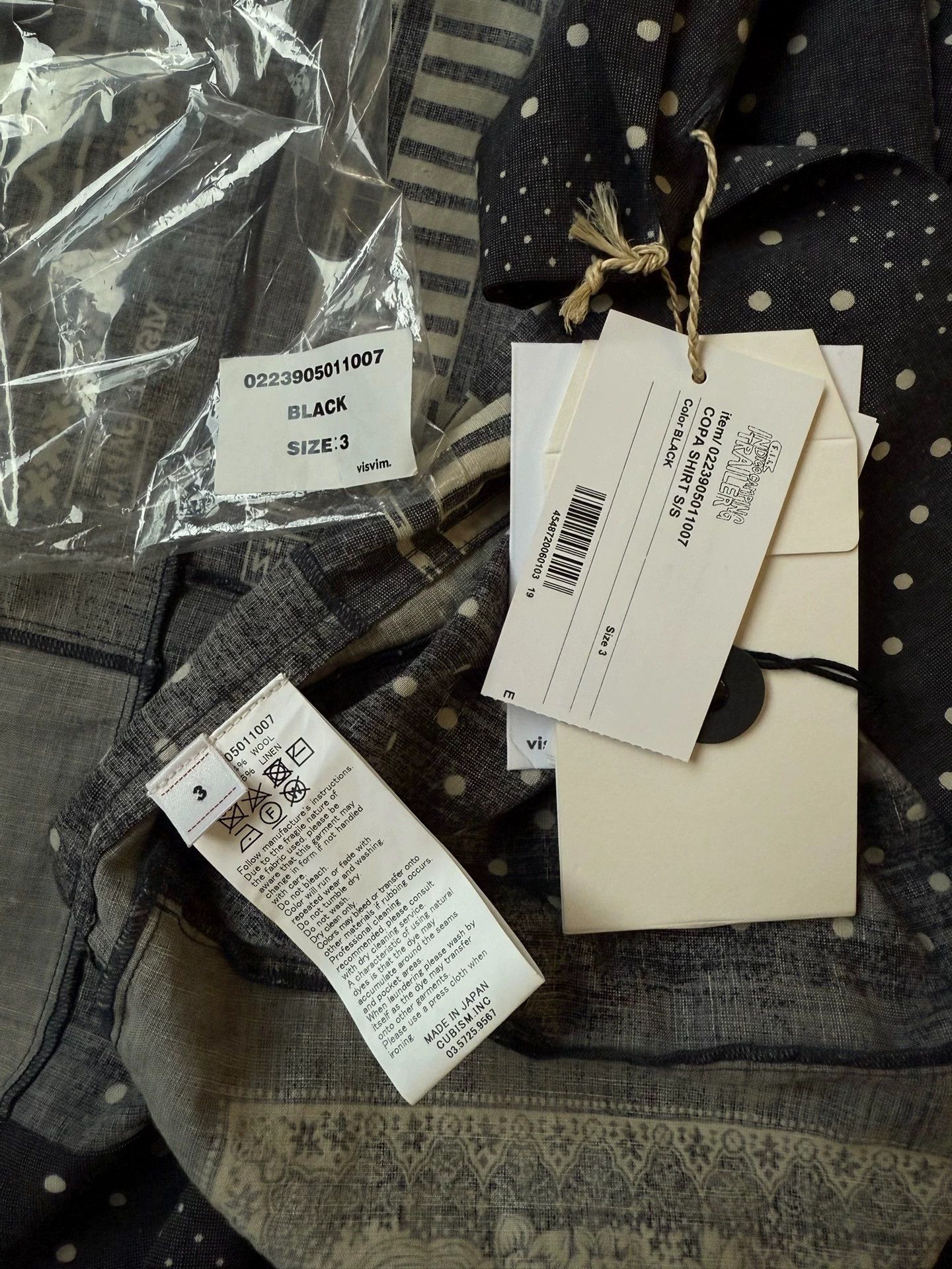 Visvim VISVIM 23SS ICT COPA SHIRT S/S Black Size 3 Size US L / EU 52-54 / 3 - 9 Thumbnail