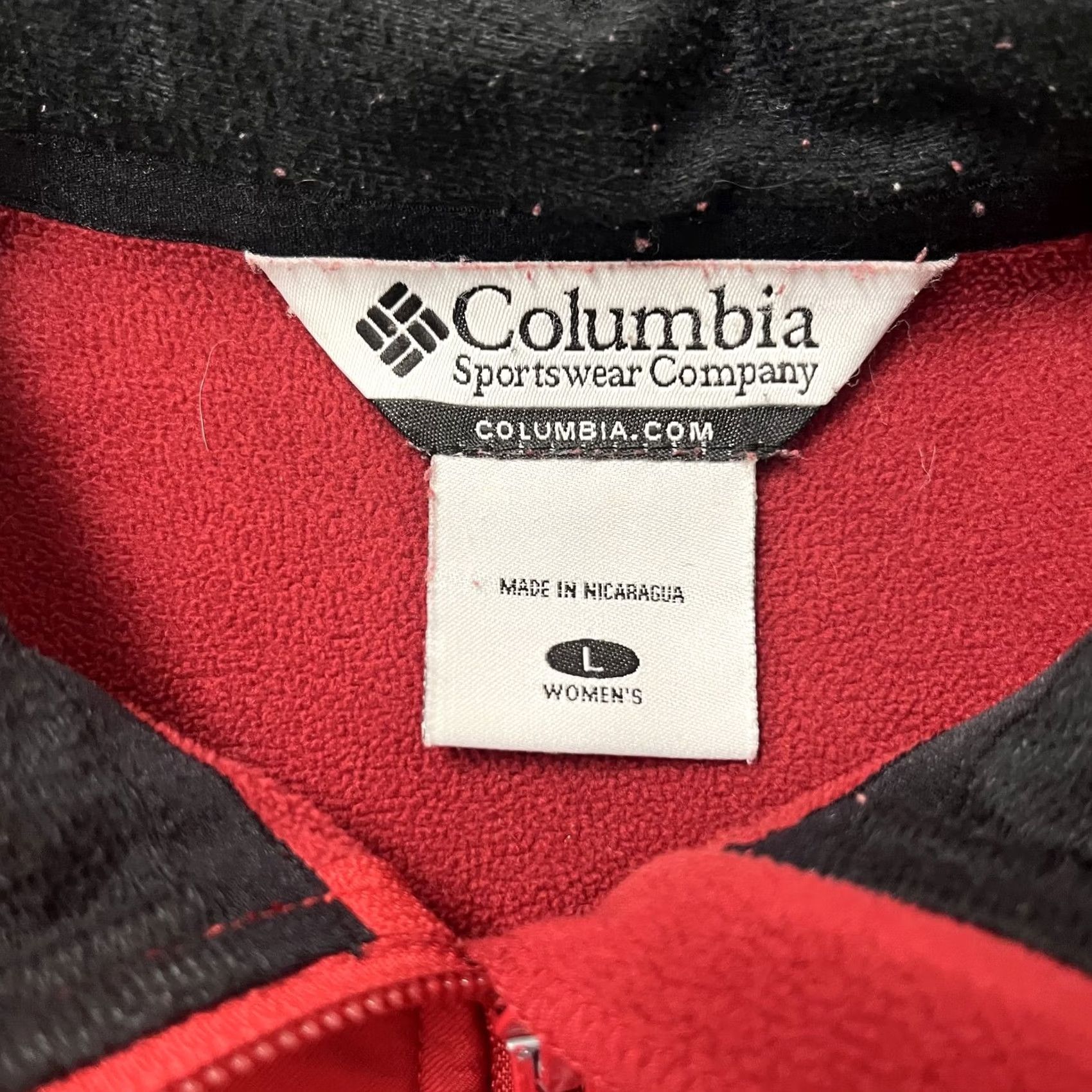 Vintage Columbia Jacket Womens Large Red Softshell Full Zip Outdoor Activewear Hiking Size L / US 10 / IT 46 - 2 Thumbnail