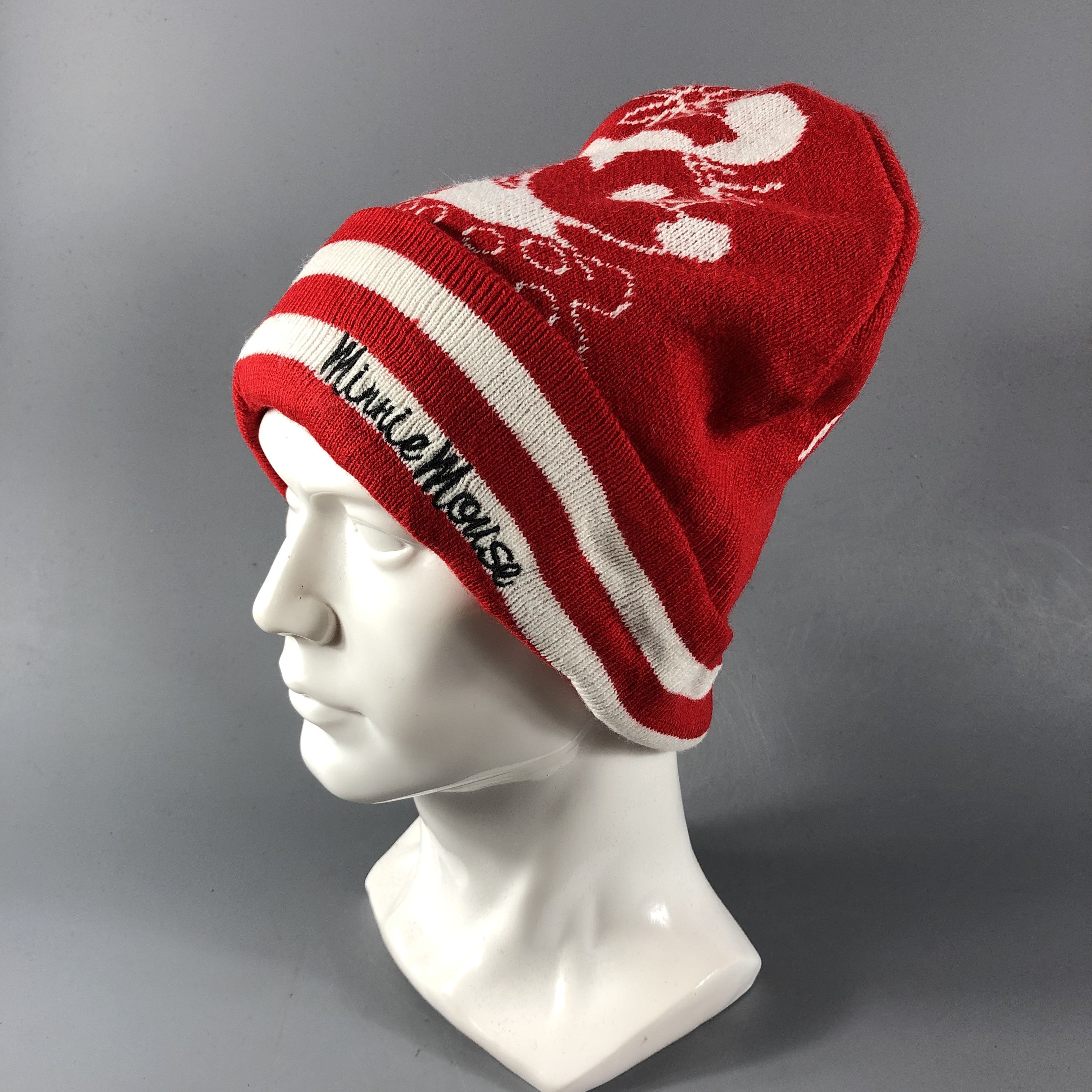 Disney Minnie Mouse Beanie Snowcap Snow Hat B649 Size ONE SIZE - 2 Thumbnail