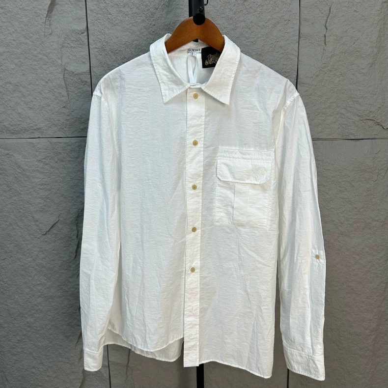 Loewe LOEWE white shirts Size XS / US 0-2 / IT 36-38 - 1 Thumbnail