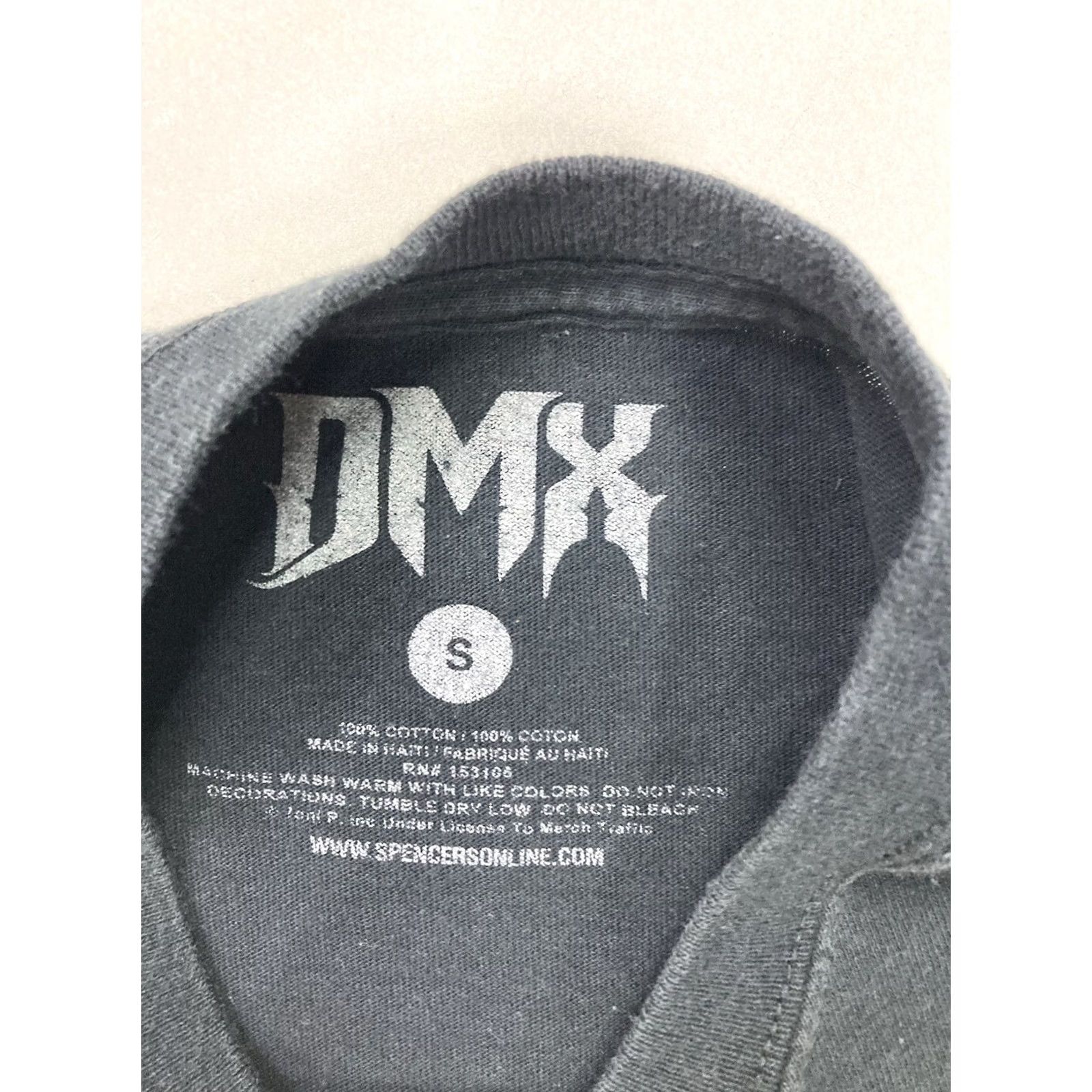 Vintage DMX T-shirt Women Small Black Short Sleeve Crew Neck Pullover Casual Hip Hop Music 145 Size S / US 4 / IT 40 - 4 Thumbnail