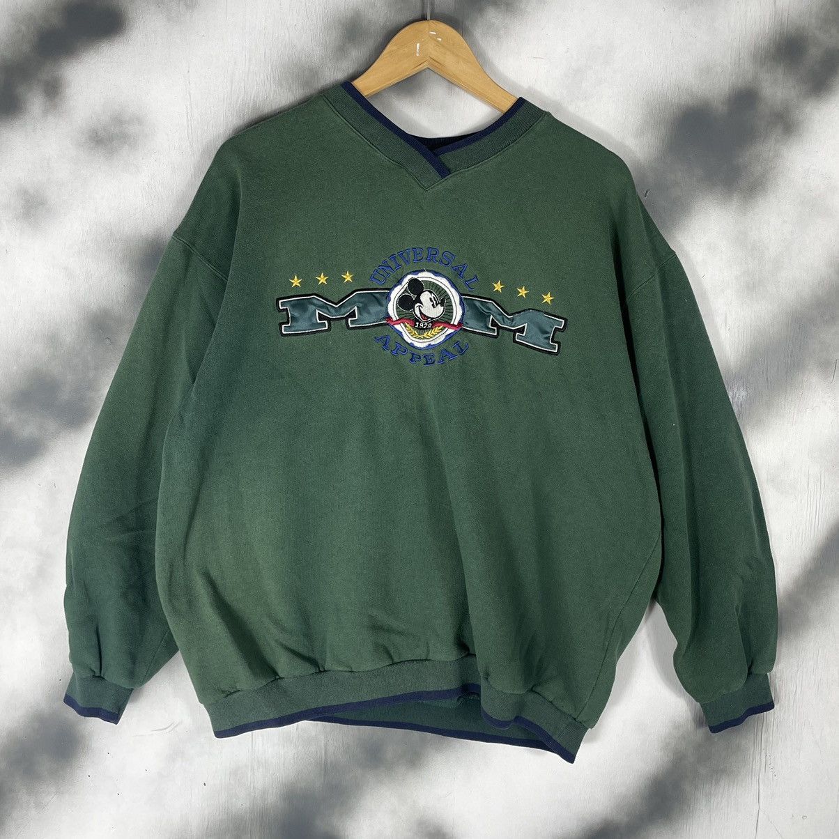 Mickey Mouse × Vintage Vintage Mickey Mouse Embroidered Size US XL / EU 56 / 4 - 1 Thumbnail