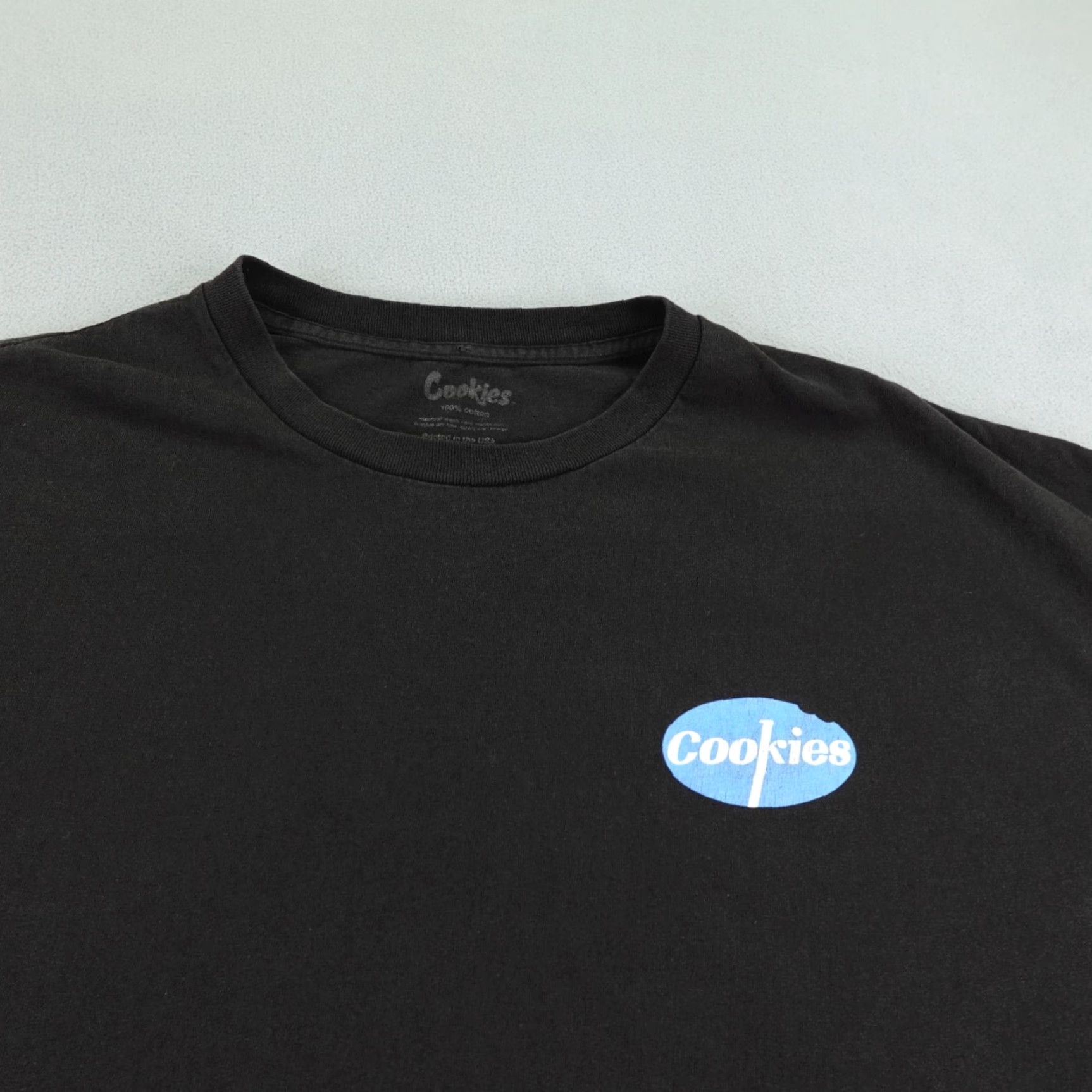 Vintage Cookies SF Shirt Mens 4XL Black Blue Cannabis Stoner Berner Streetwear Tee Size US XXL / EU 58 / 5 - 2 Thumbnail