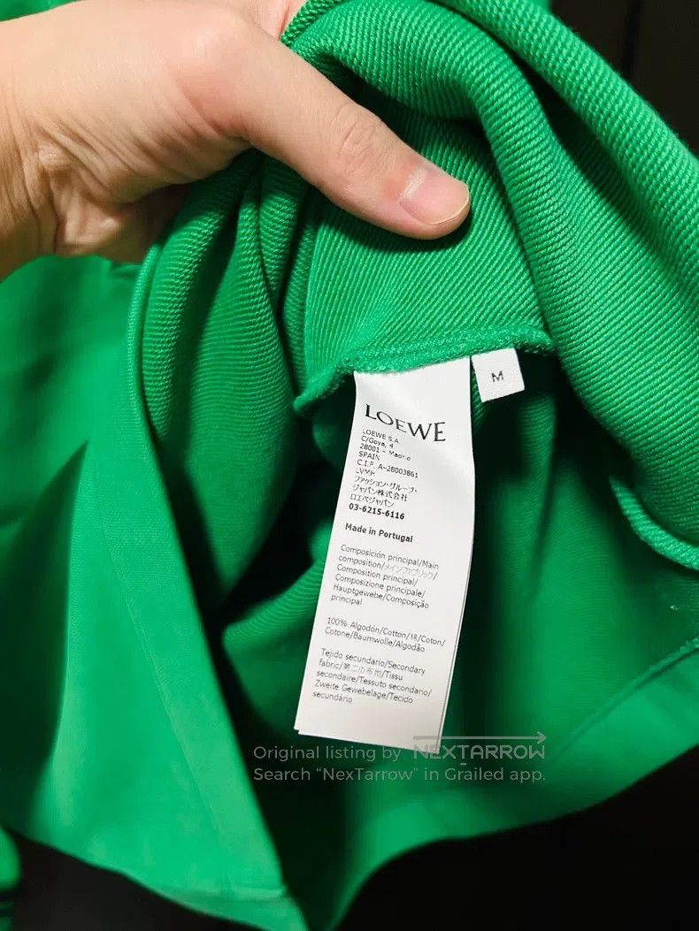Loewe Loewe Island Series Polo Shirt/Sweater in Green Size US M / EU 48-50 / 2 - 6 Thumbnail