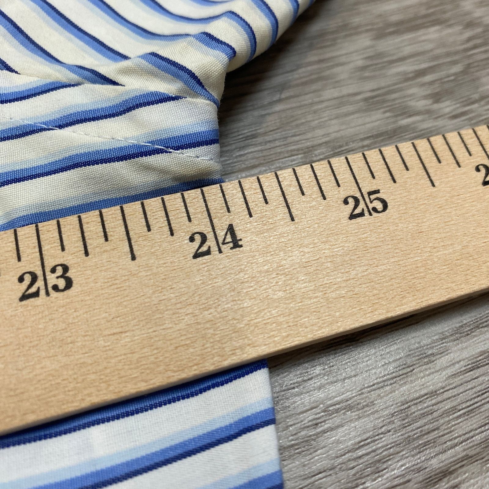 Burberry Burberry London Striped Long Sleeve Button Up Shirt Men's 43 Size US XXL / EU 58 / 5 - 5 Thumbnail