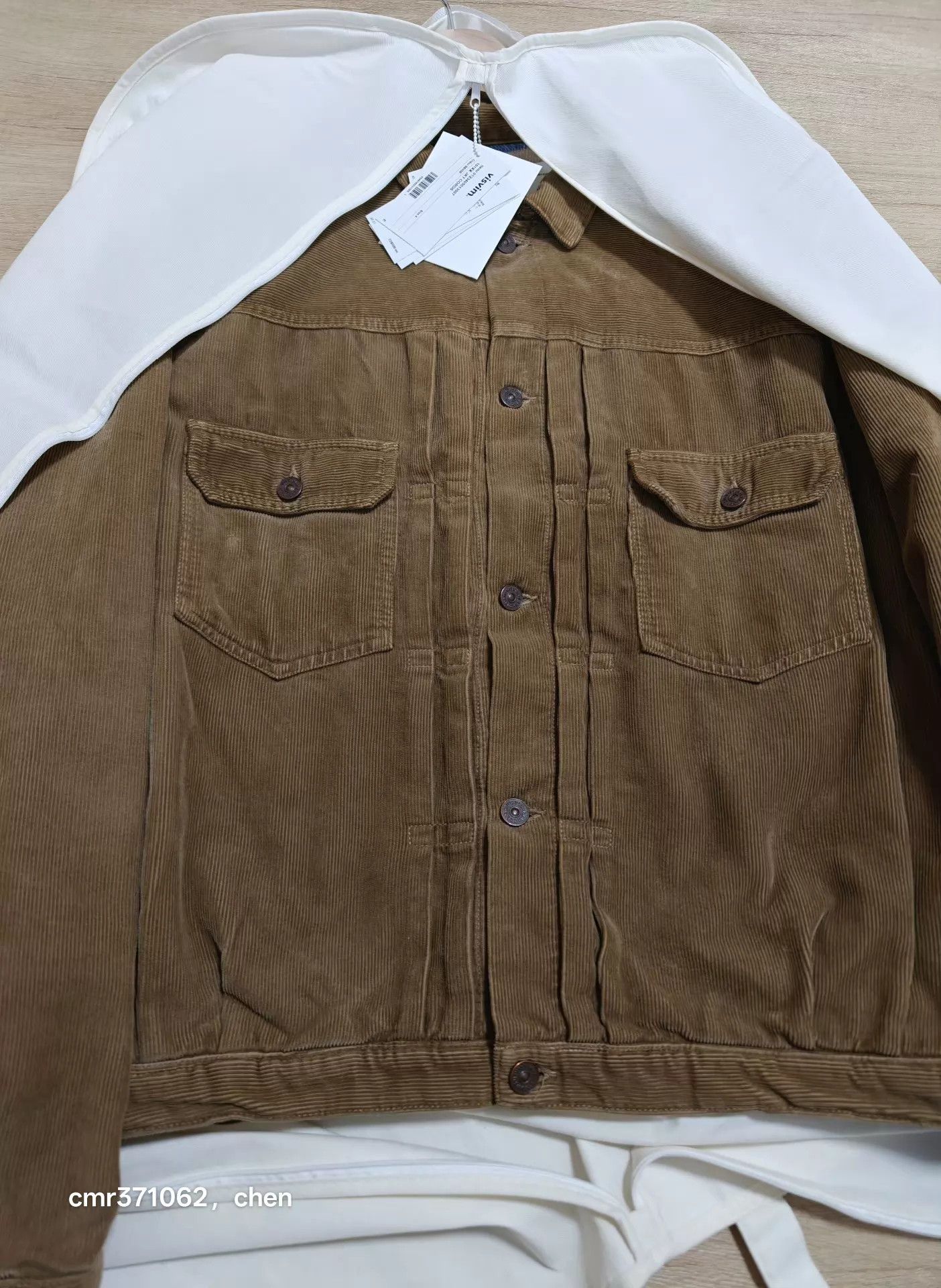 Visvim VISVIM 23AW SPOT 101XX Cords JKT Beige 4 95% New Size US XL / EU 56 / 4 - 9 Thumbnail