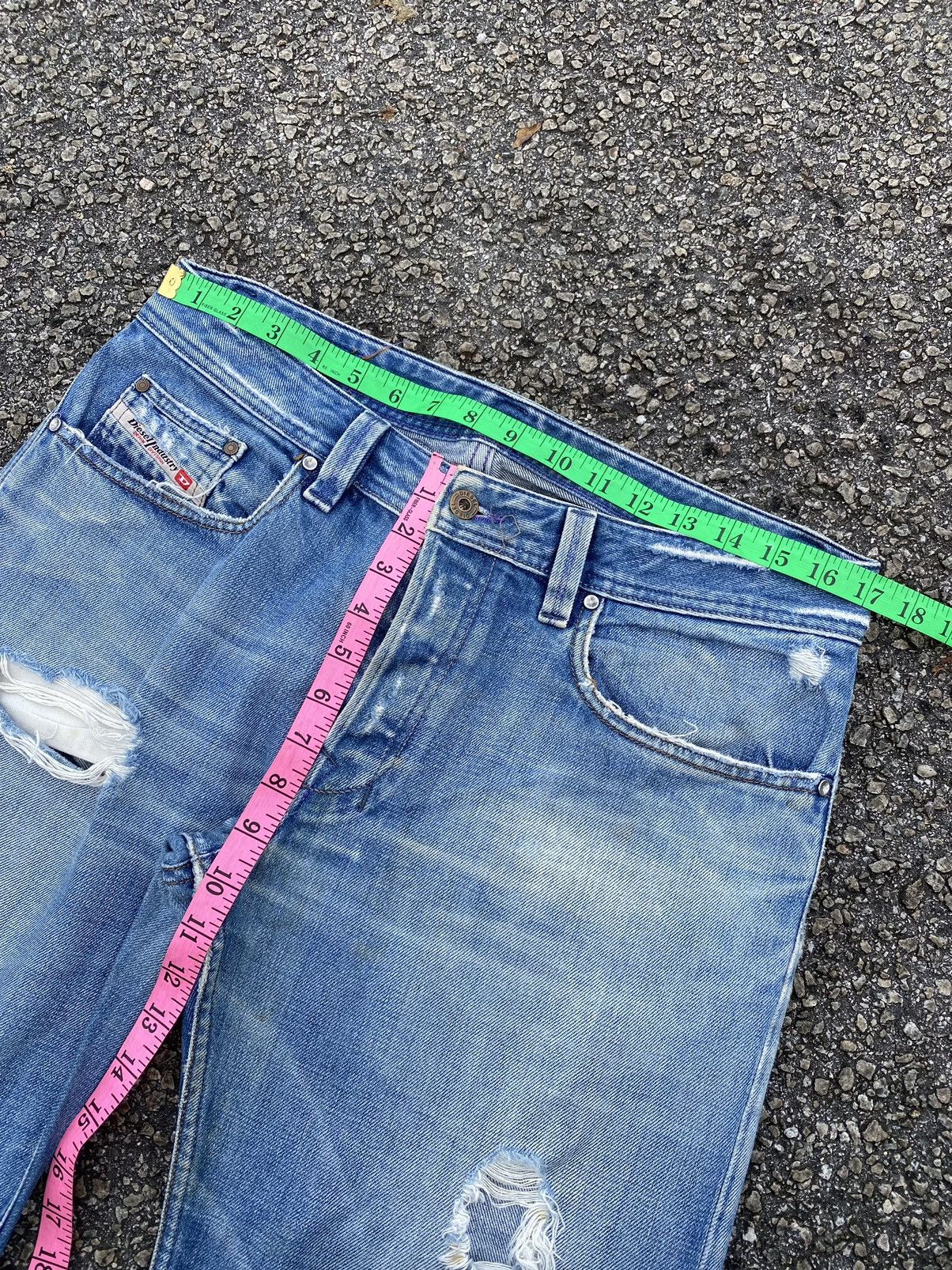 Diesel 🔥 Distressed 🔥 Vintage Diesel Jeans Size US 34 / EU 50 - 18 Thumbnail