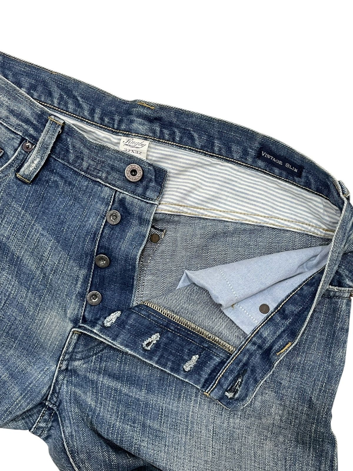 Vintage Vintage Repaired Jeans Ralph Lauren Denim Size US 32 / EU 48 - 11 Thumbnail