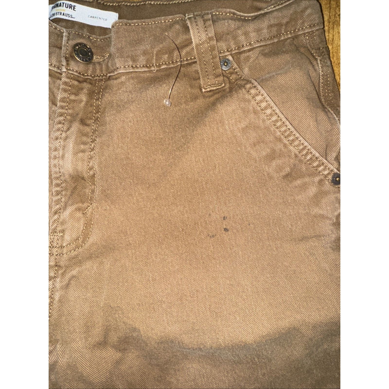 Levi's × Vintage Levi’s Signature Carpenter Jean Shorts Brown Men’s Size 32 Size US 32 / EU 48 - 3 Thumbnail