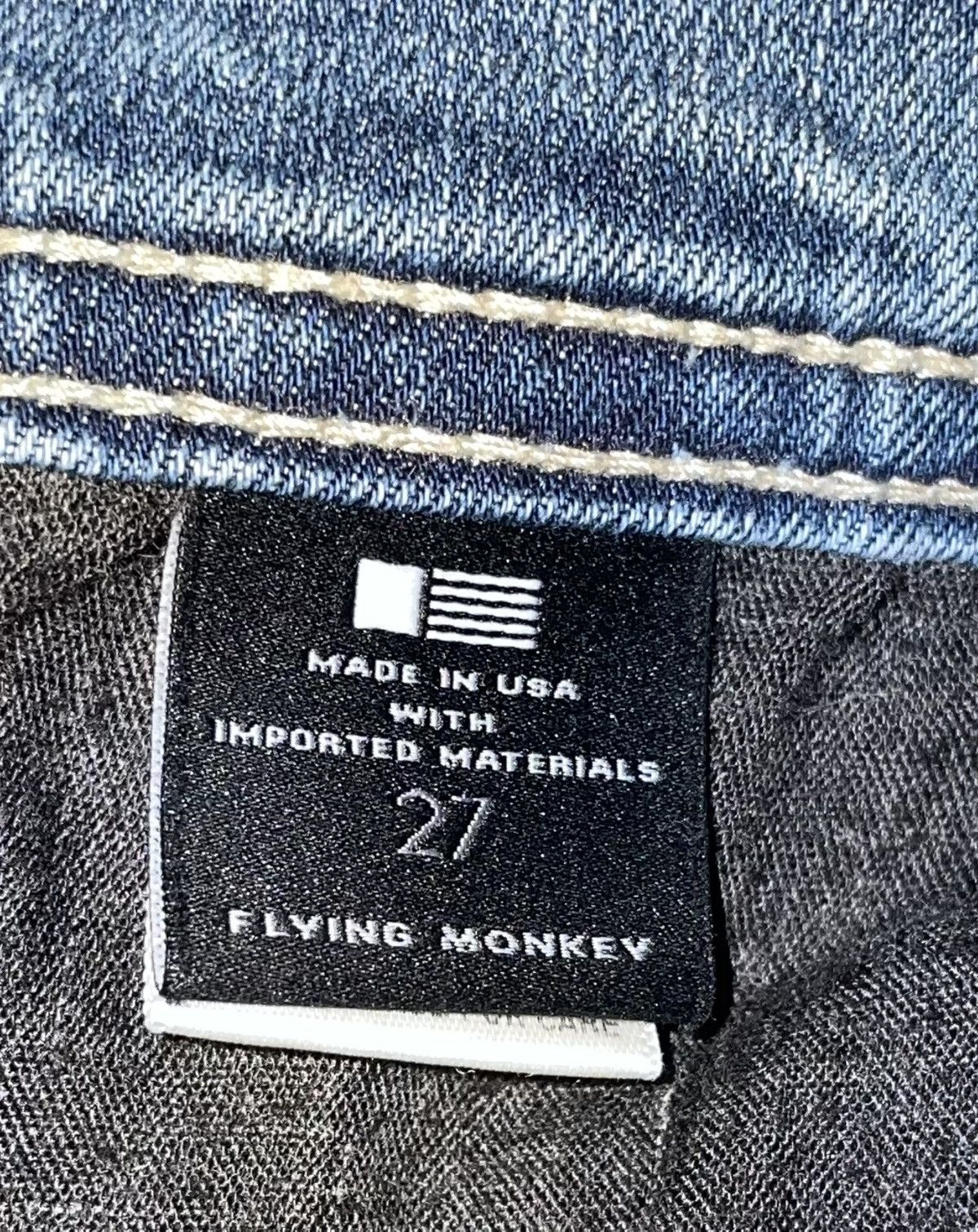 Other Flying Monkey Denim Cutoff Shorts Size 27" / US 4 / IT 40 - 9 Thumbnail