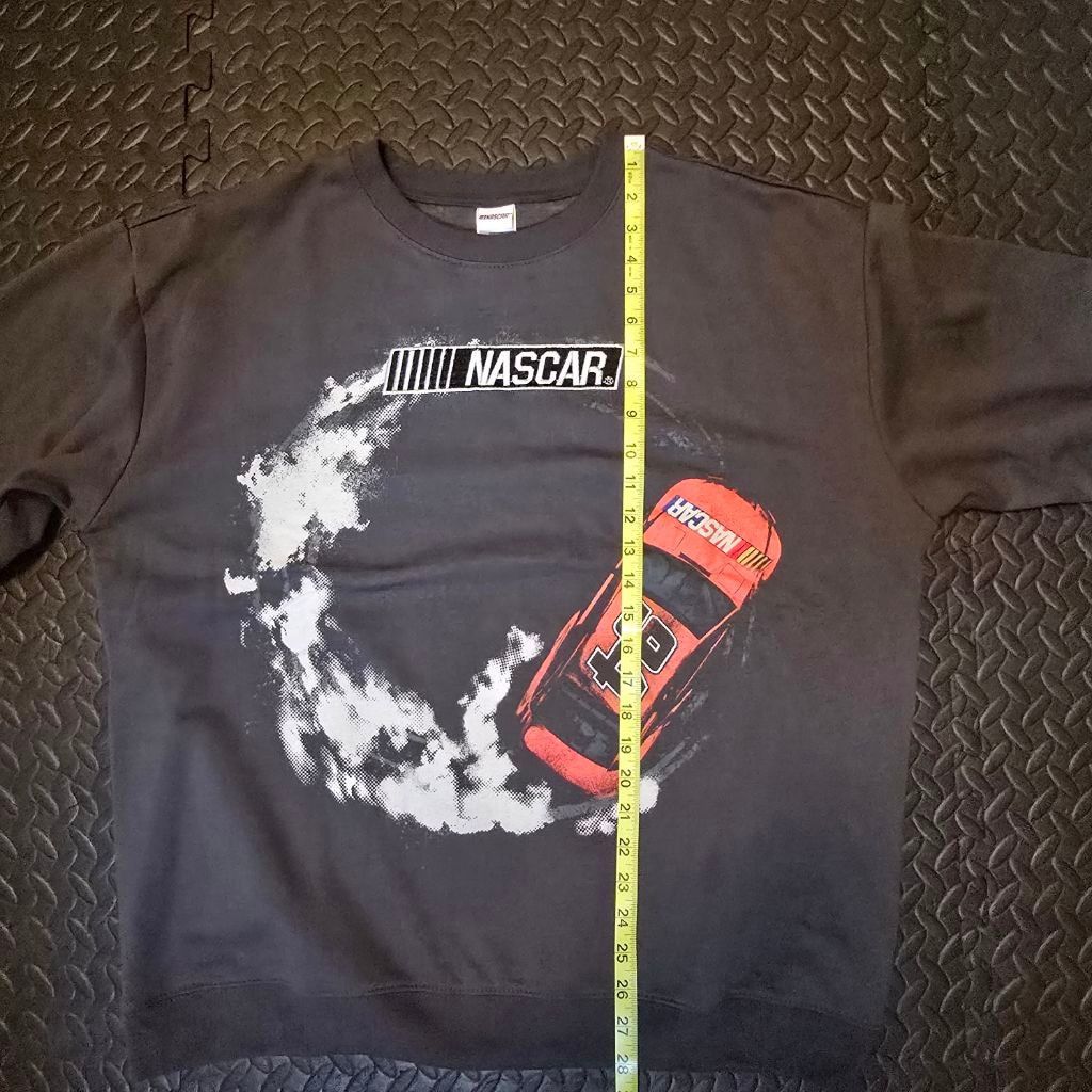 NASCAR Men's NASCAR Gray Red Graphic Sweatshirt XL Size US XL / EU 56 / 4 - 8 Thumbnail