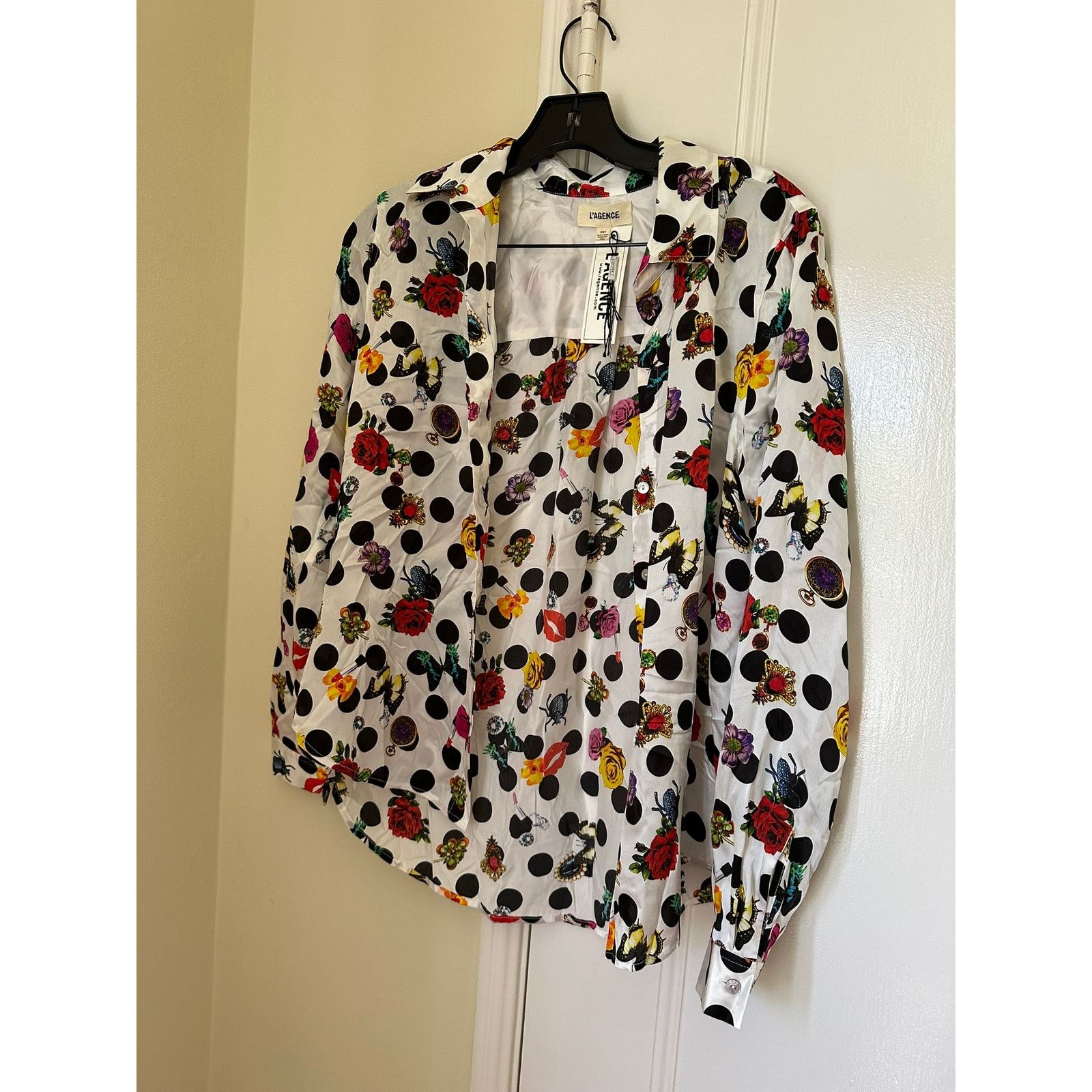 L'AGENCE Authentic L'agence silk top Size XS / US 0-2 / IT 36-38 - 1 Thumbnail