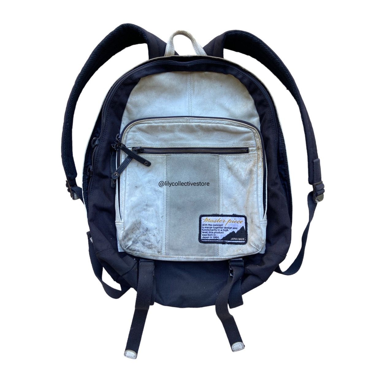 Japanese Brand × MasterPiece Distress Masterpiece Japan Backpack nice Design Size ONE SIZE - 1 Thumbnail