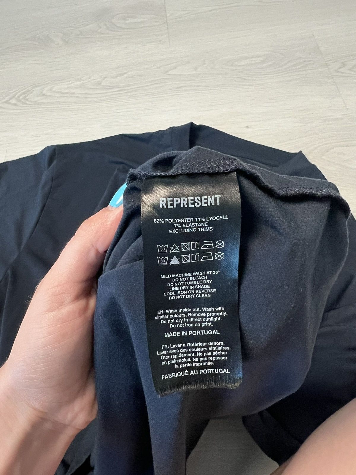 Represent Clo. Represent Navy Tshirt Size US XL / EU 56 / 4 - 3 Thumbnail