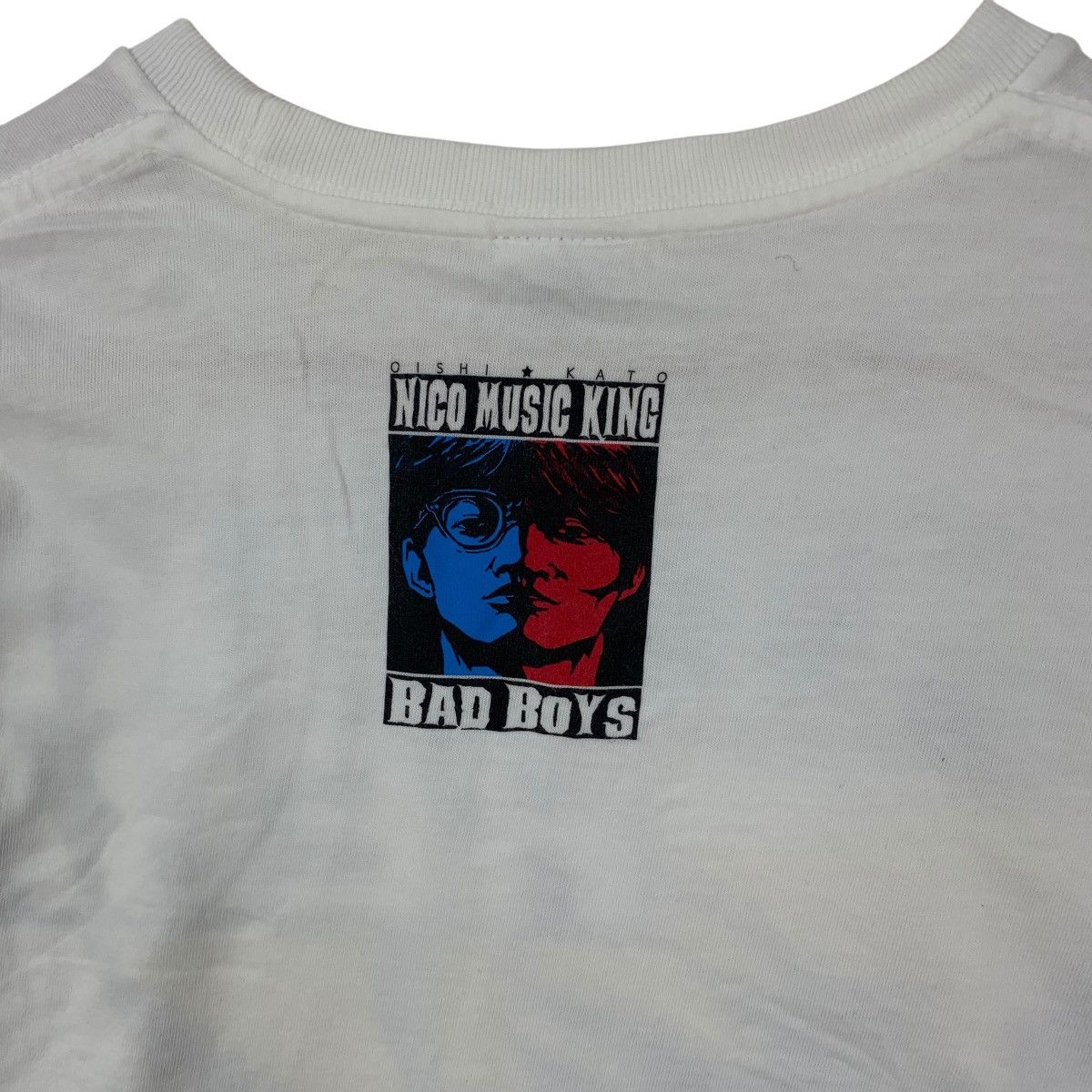 Band Tees OSHI KATO PIZZA RADIO Nico Music King Tee Shirt Top Japan Size US XL / EU 56 / 4 - 7 Thumbnail