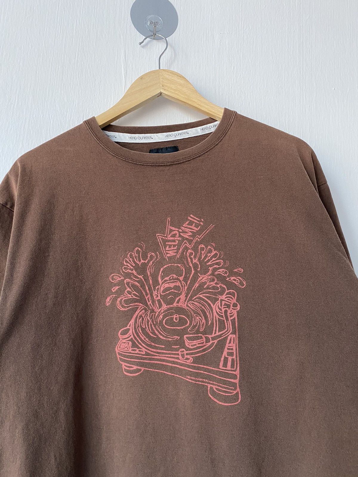 Vintage Head Quarter T-shirt Size US XL / EU 56 / 4 - 2 Thumbnail