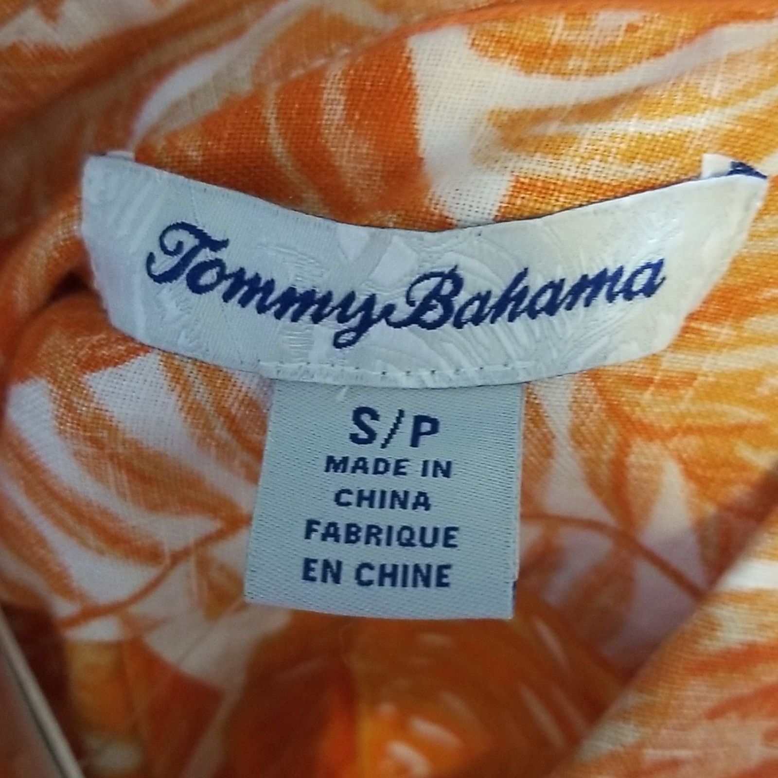 Tommy Bahama Cleveland Browns Tommy Bahama Linen Button Down Shirt Size S / US 4 / IT 40 - 4 Thumbnail