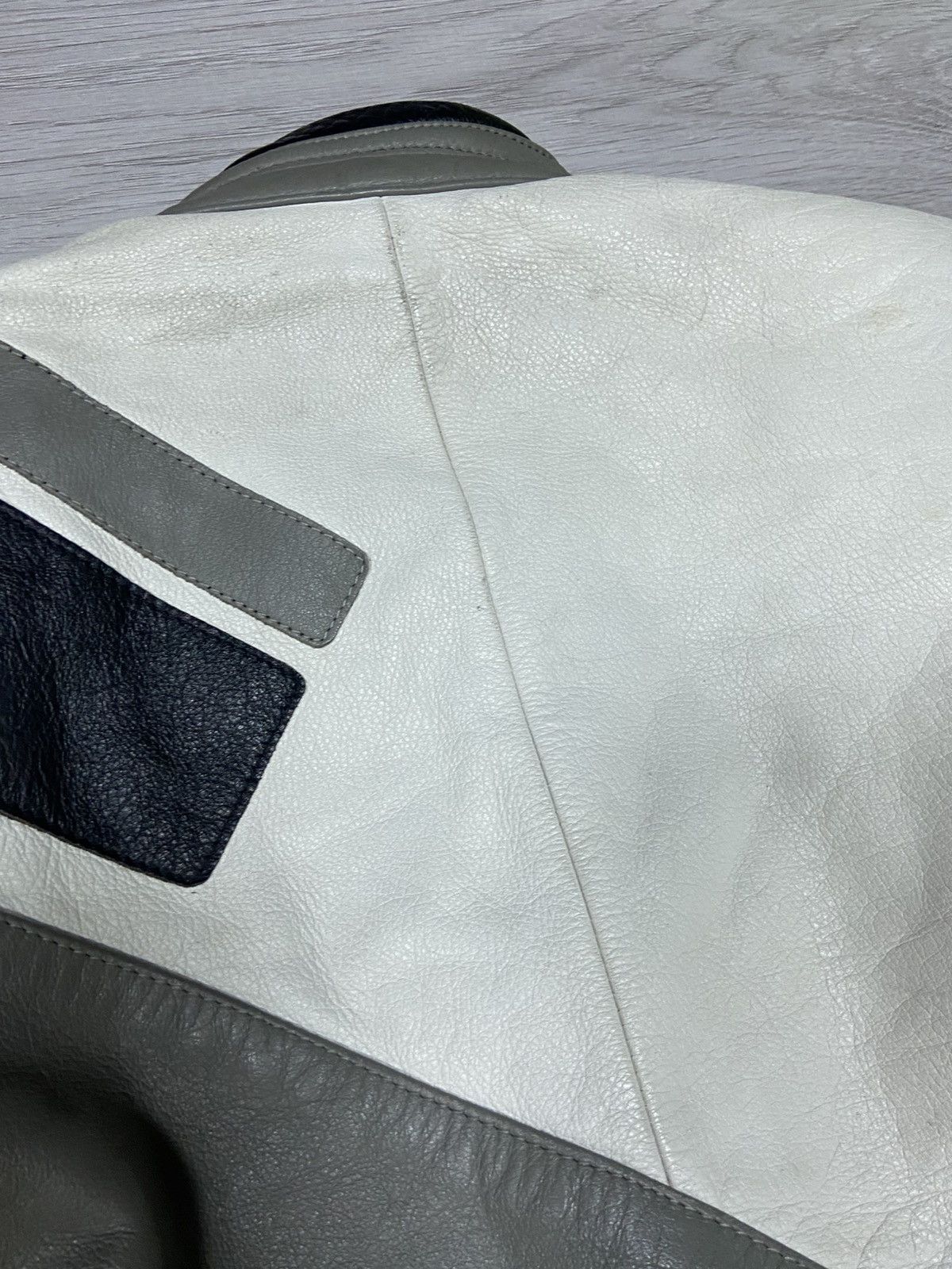 Dainese Dainese vintage big logo moto Italy leather suit pantsjacket Size US S / EU 44-46 / 1 - 15 Thumbnail