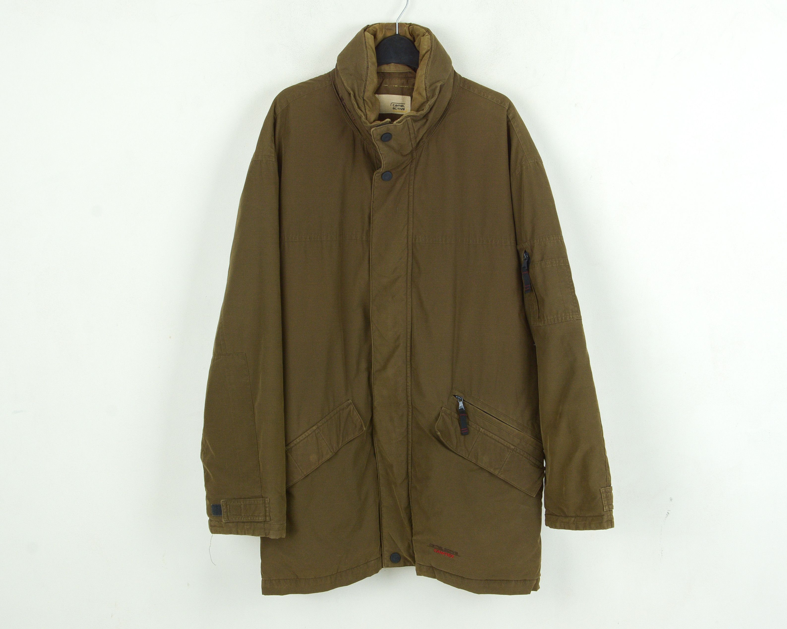 Camtex Men UK 42 US Parka L Coat Hooded Insulated Jacket 52