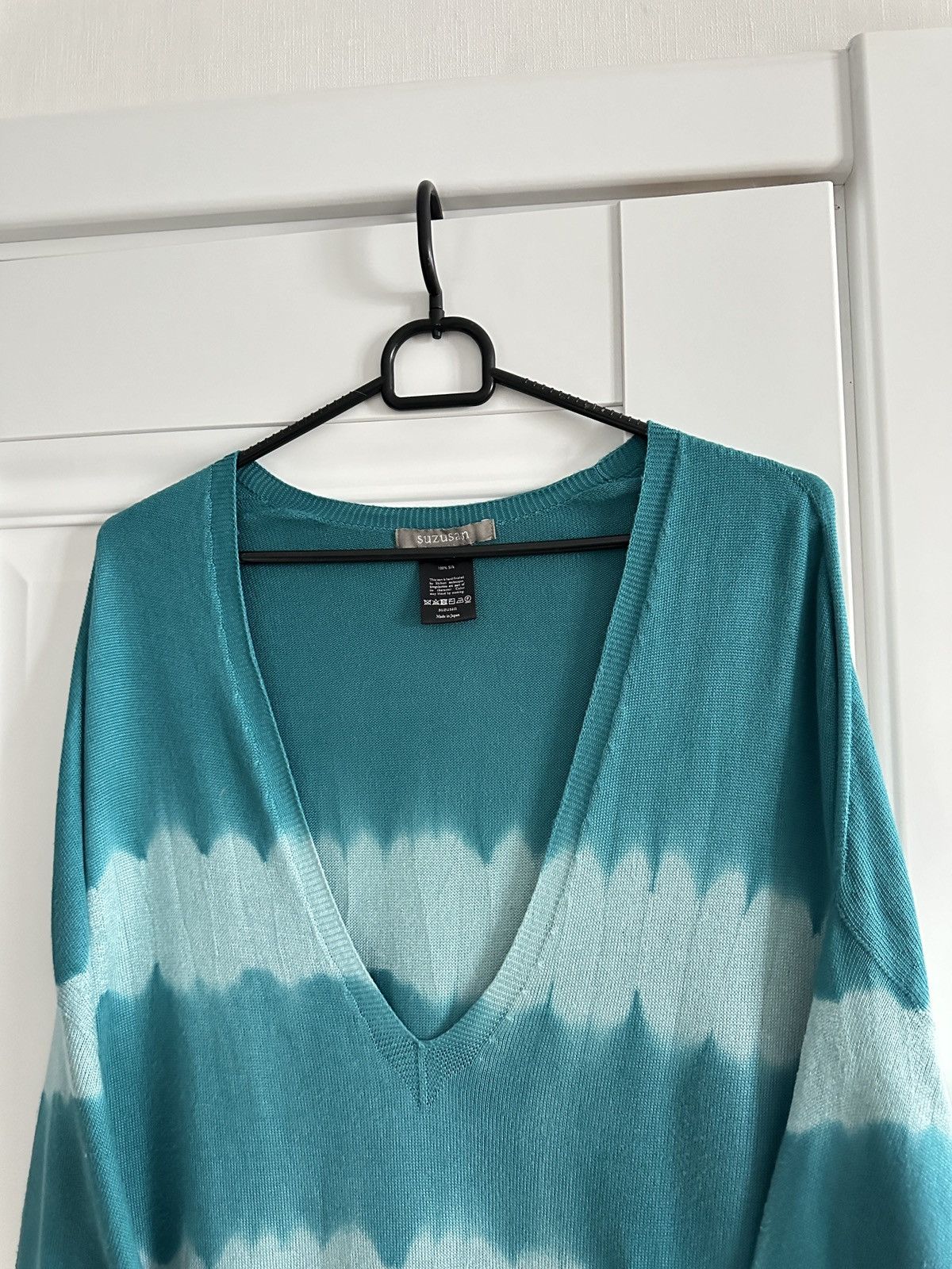 Japanese Brand Suzusan Silk Cardigan Sweater Size US M / EU 48-50 / 2 - 2 Thumbnail