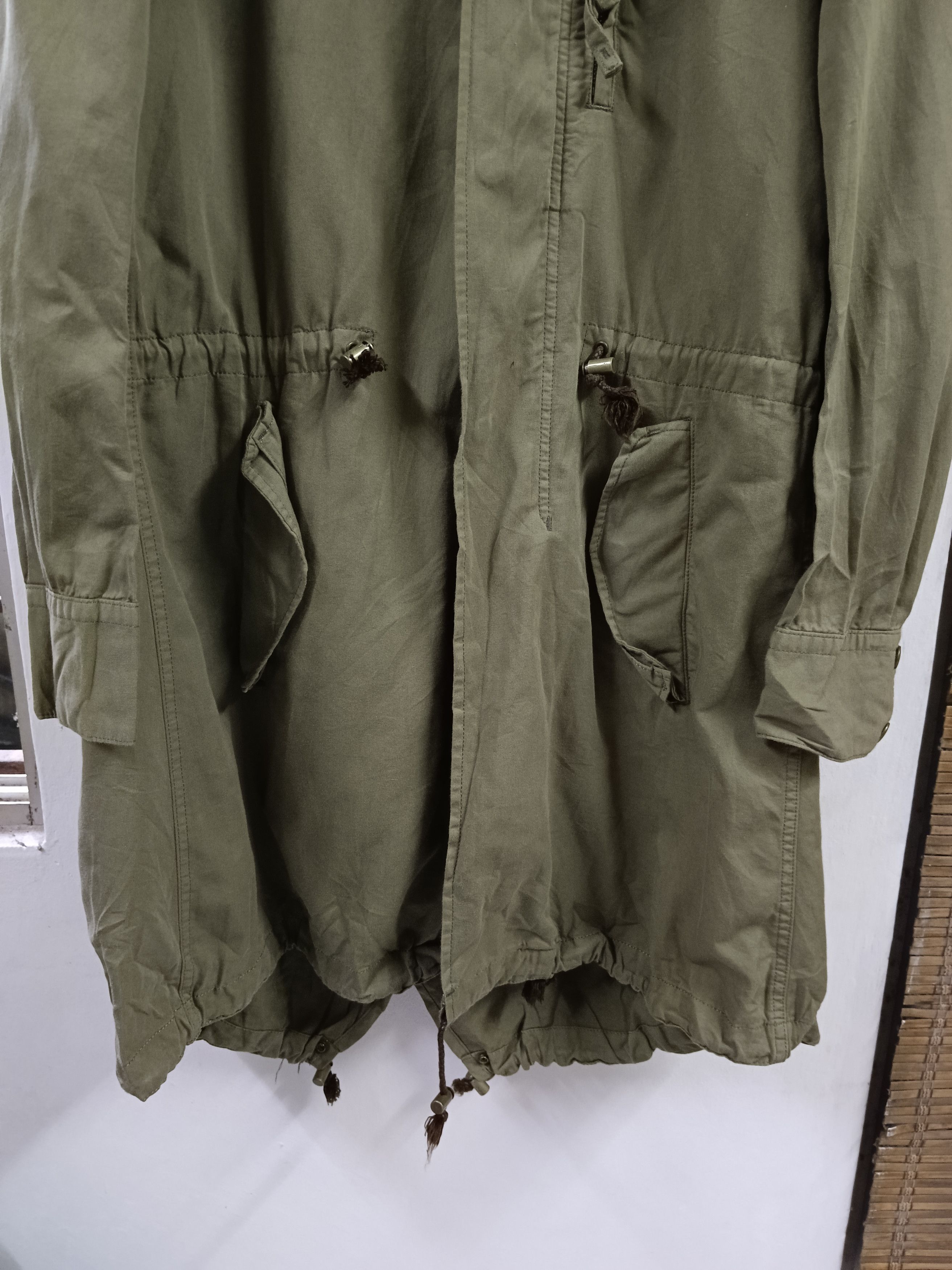 Nude: Masahiko Maruyama Nude:MASAHIKO MARUYAMA PARKA OLIVE GREEN Size US S / EU 44-46 / 1 - 4 Thumbnail