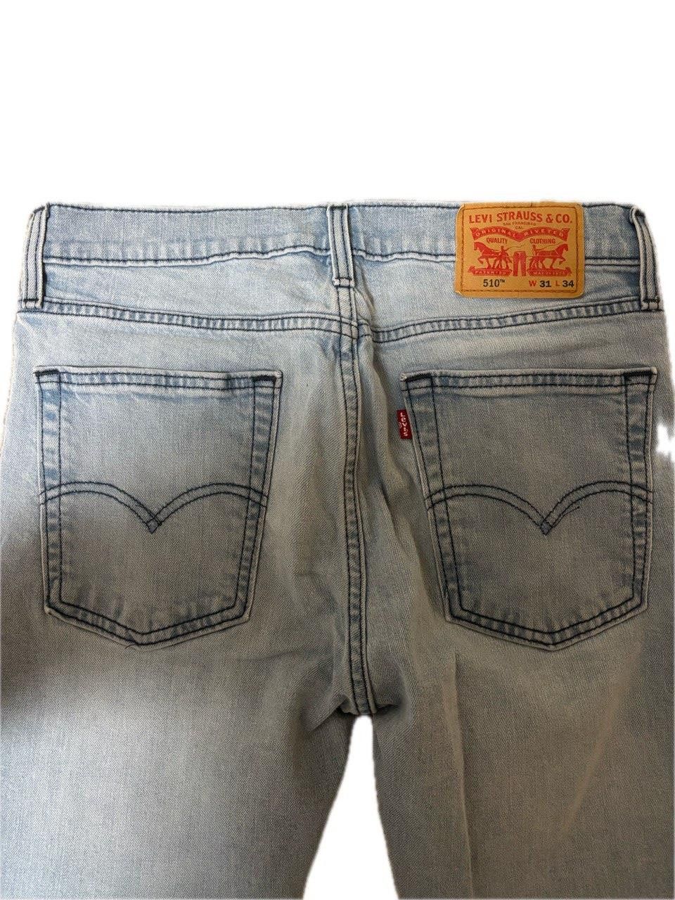Levi's Vintage Levi's 510 jeans in light blue, W31 L 34 Size US 31 - 3 Thumbnail