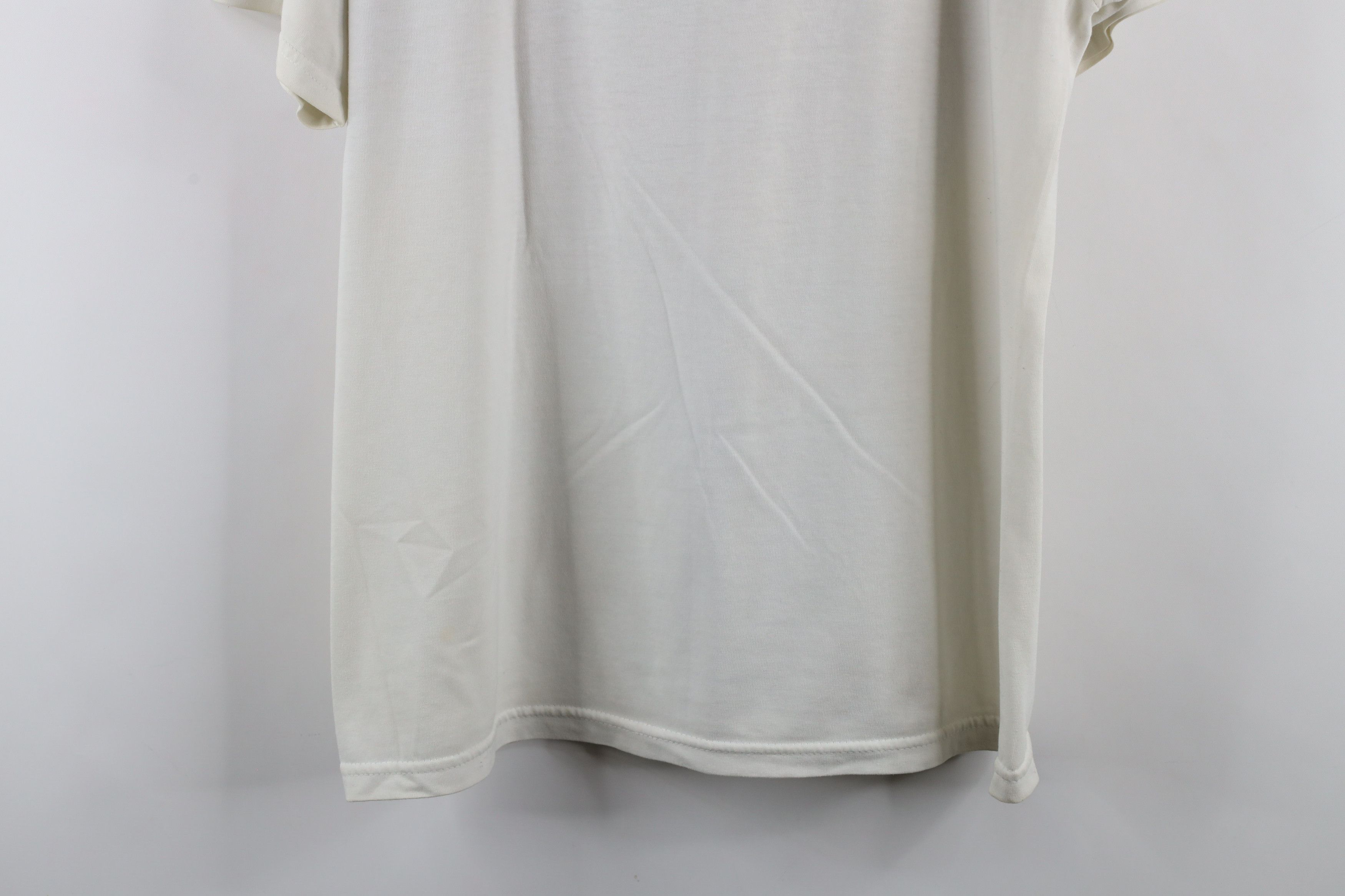 Vintage Vintage 90s Streetwear Nature Sunflower T-Shirt White Size L / US 10 / IT 46 - 14 Thumbnail
