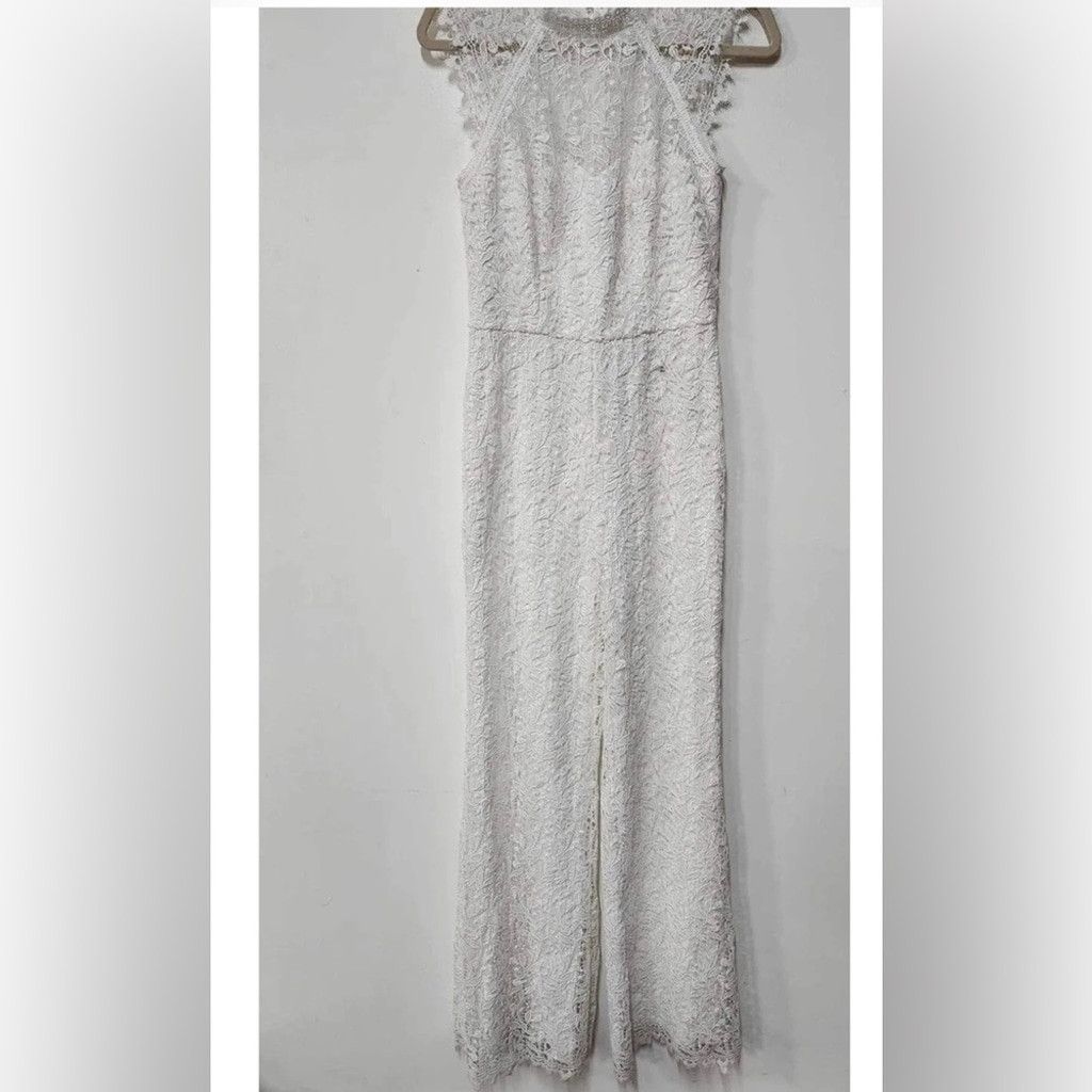 Anthropologie Anthropologie ML Monique Lhuillier VespeJumpsuit Size 4. B22 Size 27" / US 4 / IT 40 - 4 Thumbnail