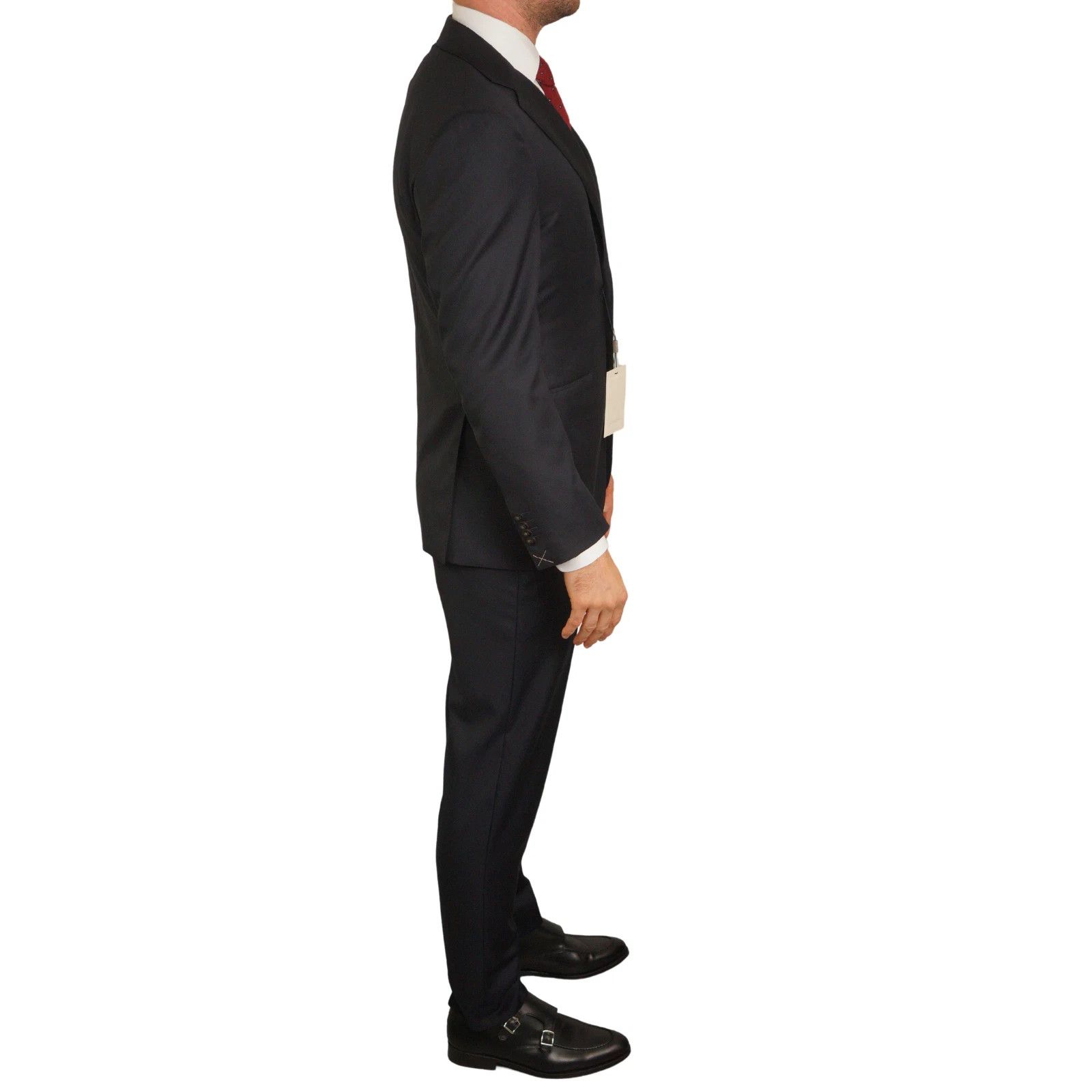 Suitsupply Men Suitsupply 3 Piece Suit Havana FL Blueline Wool UK/US36L Size 36R - 2 Thumbnail