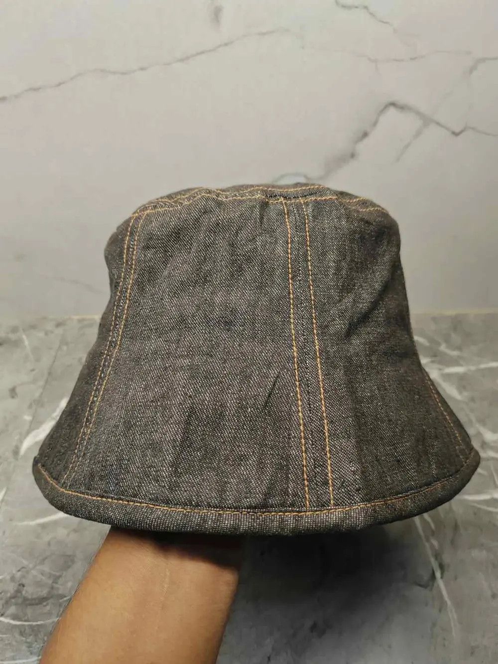 image of Vintage Denim Style Bucket Hat in Mix, Men's
