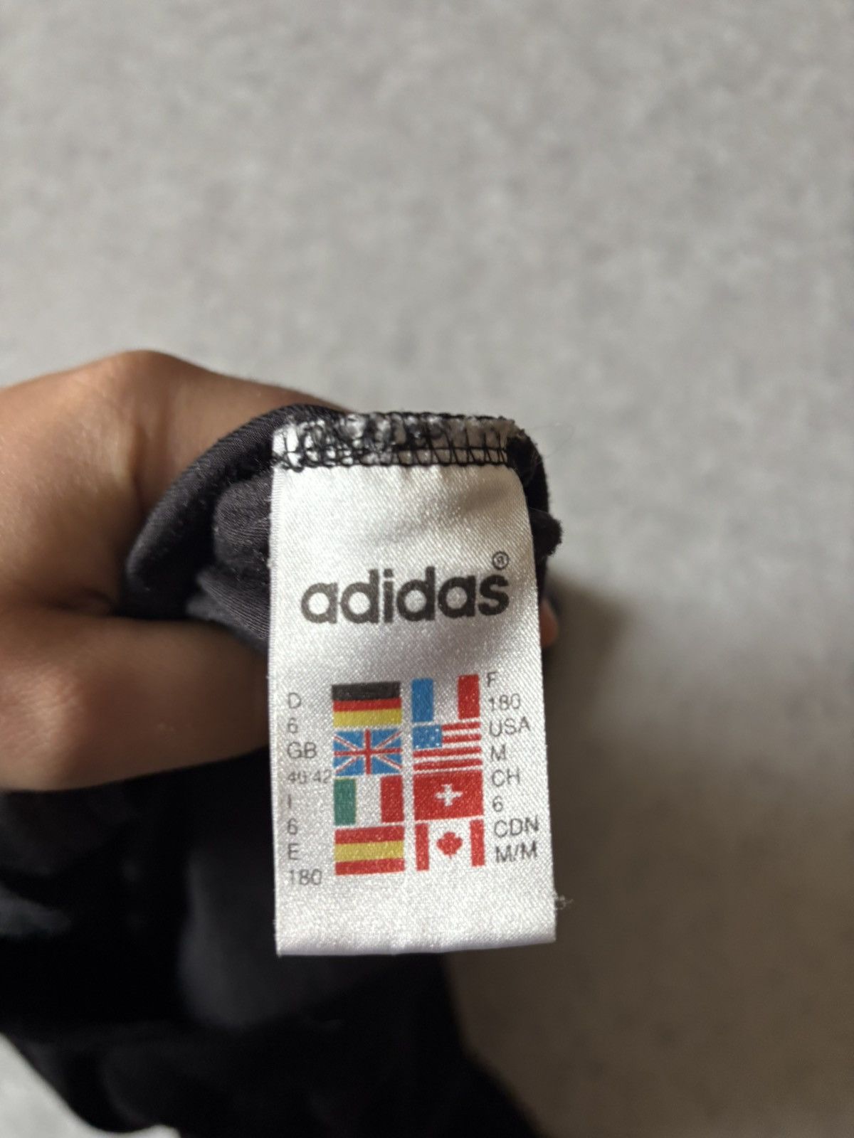 Adidas × Vintage VINTAGE ADIDAS ONE WORLD VELOUR TRACK JACKET Size US M / EU 48-50 / 2 - 3 Thumbnail
