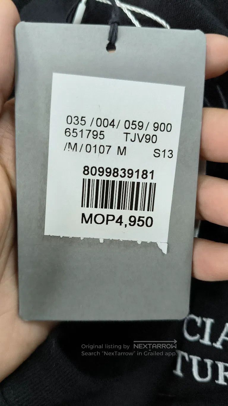 Balenciaga Balenciaga High-end custom black short sleeve T-shirt Size US M / EU 48-50 / 2 - 5 Thumbnail