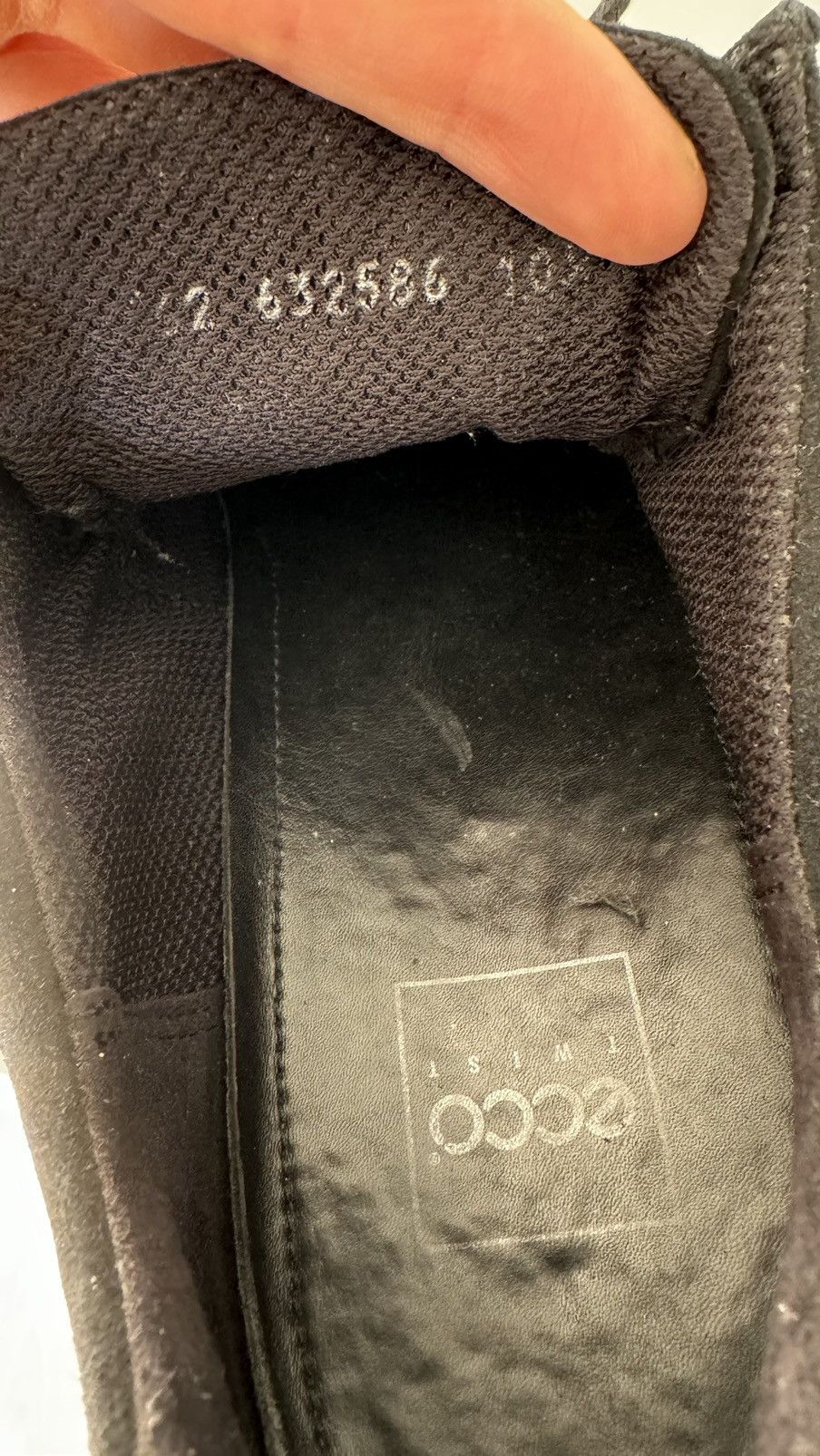 Ecco ECCO avant garde sneakers suede leather shoes Size US 11.5 / EU 44-45 - 7 Thumbnail