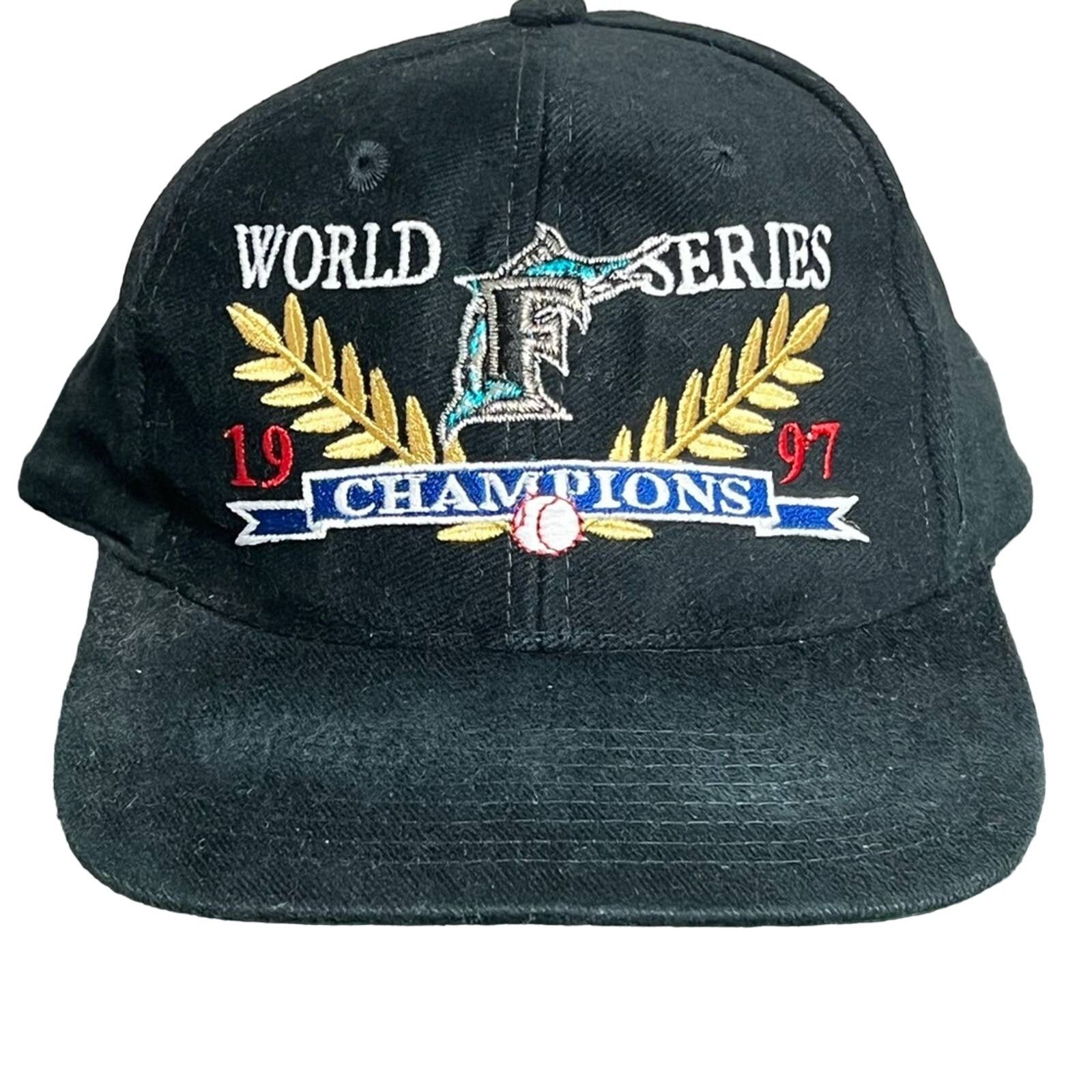 Sports Specialties NEW Sports Specialties Florida Marlins 1997 Champs VINTAGE Size ONE SIZE - 1 Thumbnail