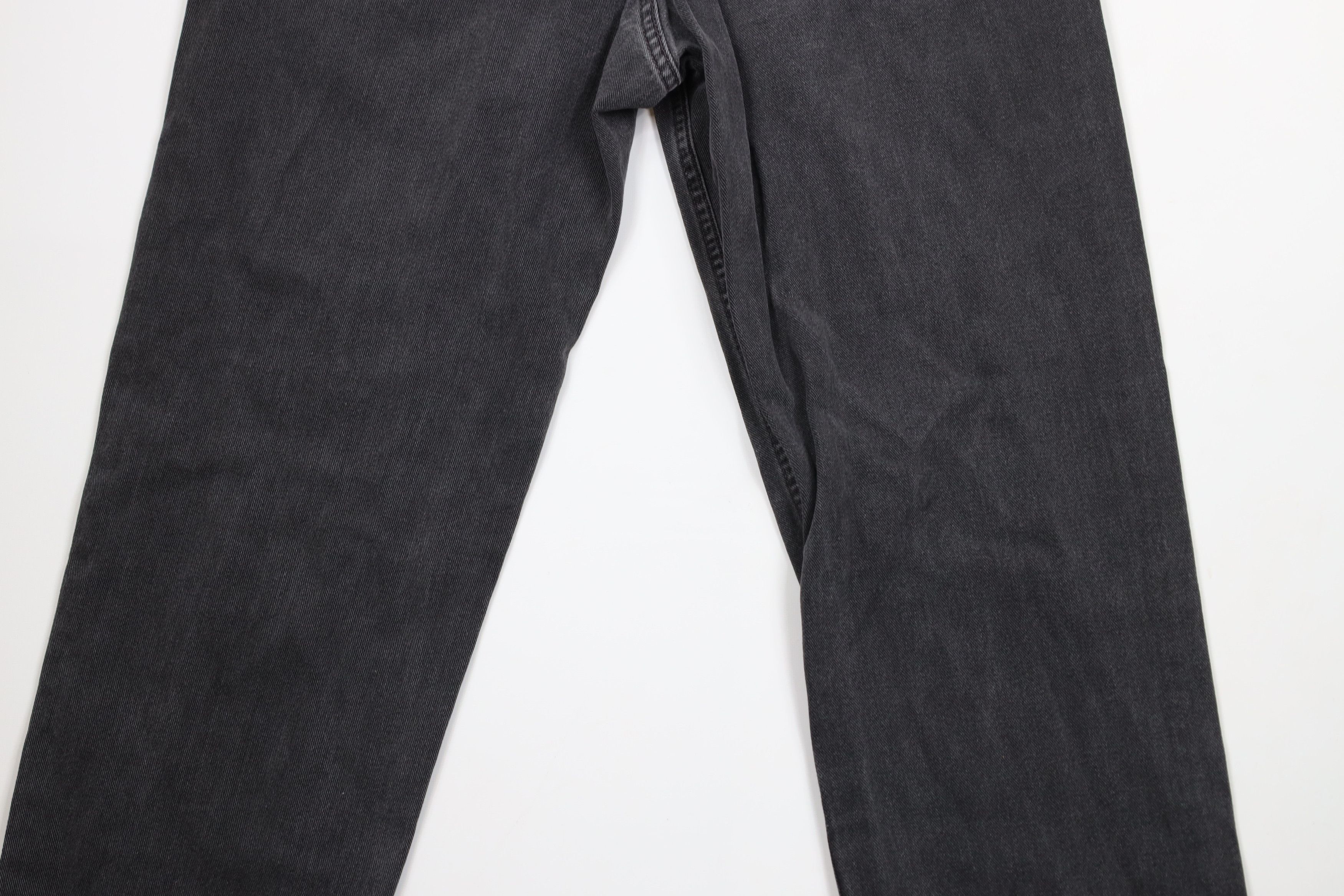 Levi's × Vintage Vintage Y2K 2001 Levis 550 Relaxed Fit Denim Jeans Black Size US 36 / EU 52 - 12 Thumbnail