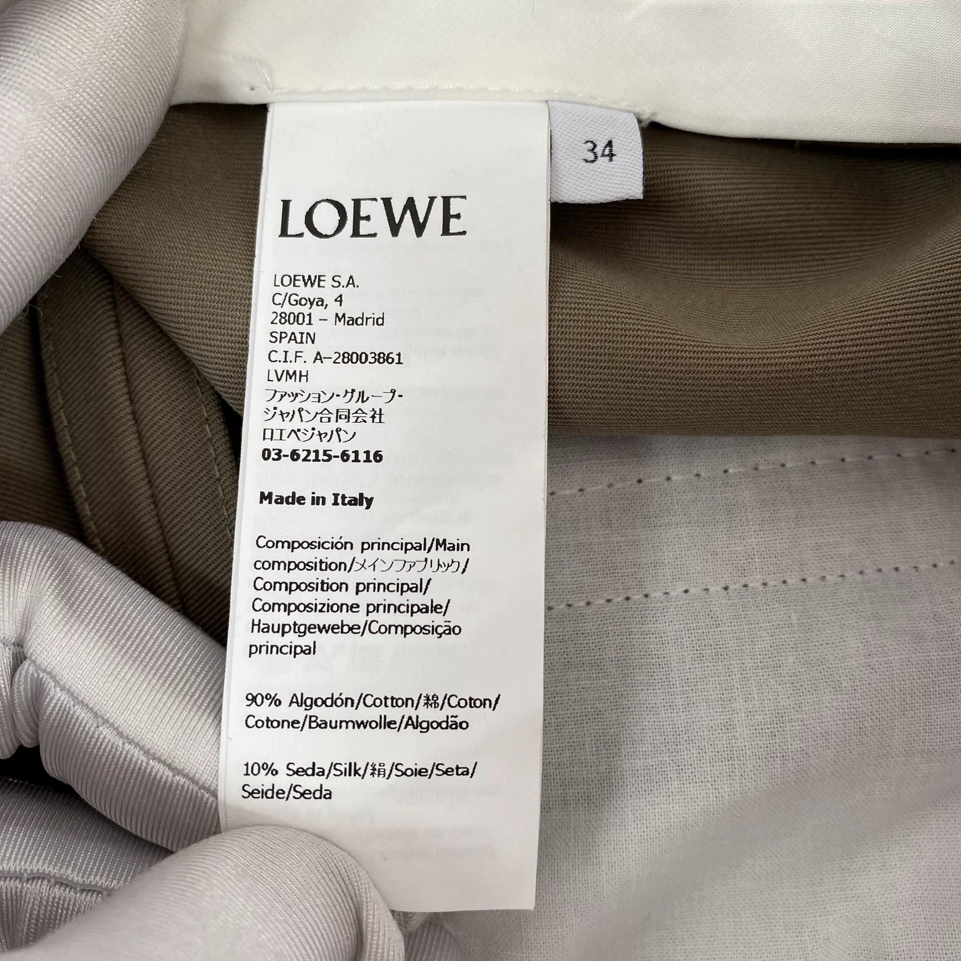 Loewe Loewe Irregular Skirt Size 34 7872 Size 24" / US 00 / IT 34 - 8 Thumbnail