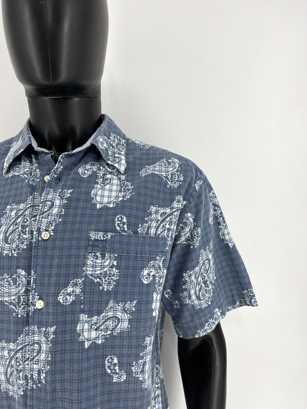 Tommy Hilfiger Vintage 90s Tommy Hilfiger Hawaiian Shirt Streetwear Y2K Size US M / EU 48-50 / 2 - 7 Thumbnail