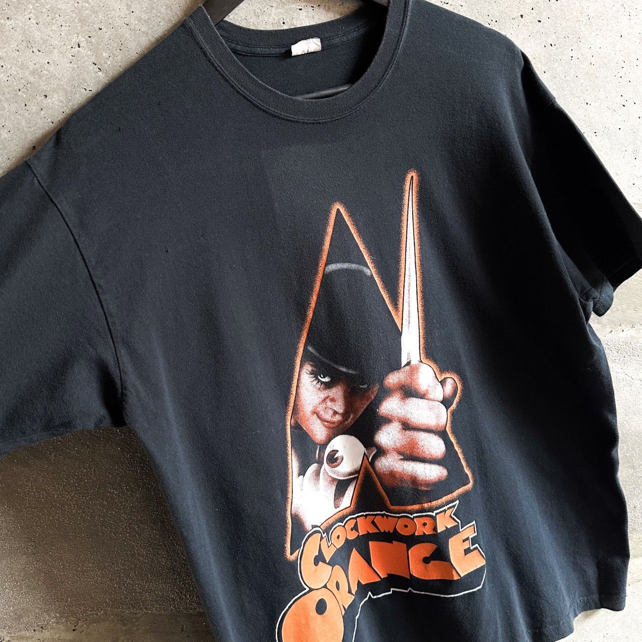 Vintage 90’s CLOCKWORK ORANGE Movie Promo T-Shirt Size US L / EU 52-54 / 3 - 1 Thumbnail