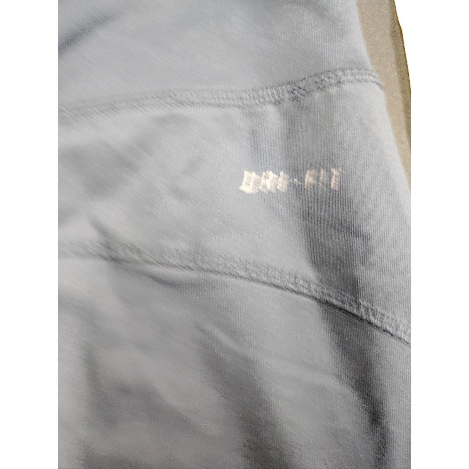 Nike Nike Navy Blue & Aqua Athletic Capris with Light Blue Swoosh Size 26" / US 2 / IT 38 - 7 Thumbnail