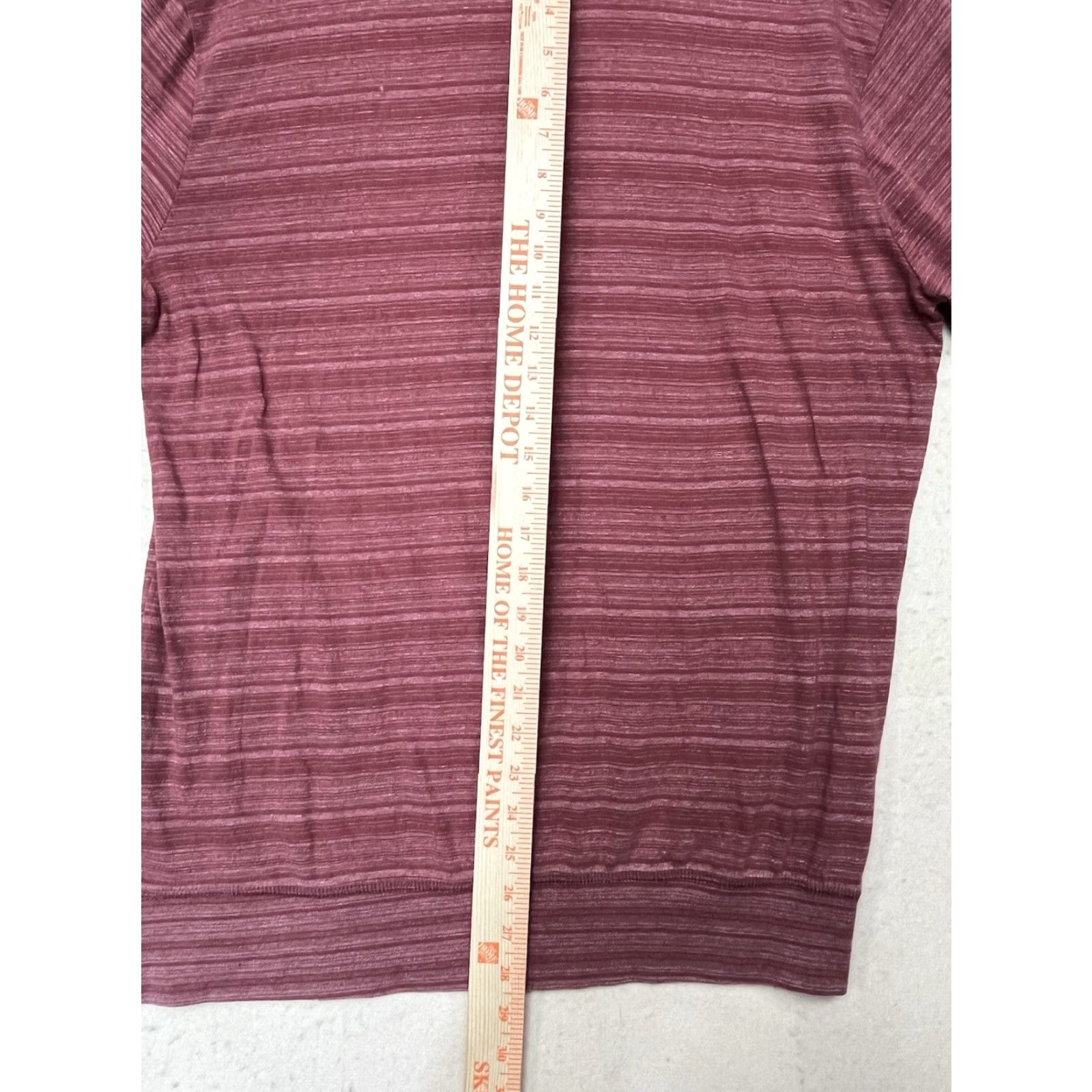 O'Neill O’Neill Hoodie Lightweight Red Striped Shirt Beach Skate Surf Ocean Men Size L Size US L / EU 52-54 / 3 - 4 Thumbnail