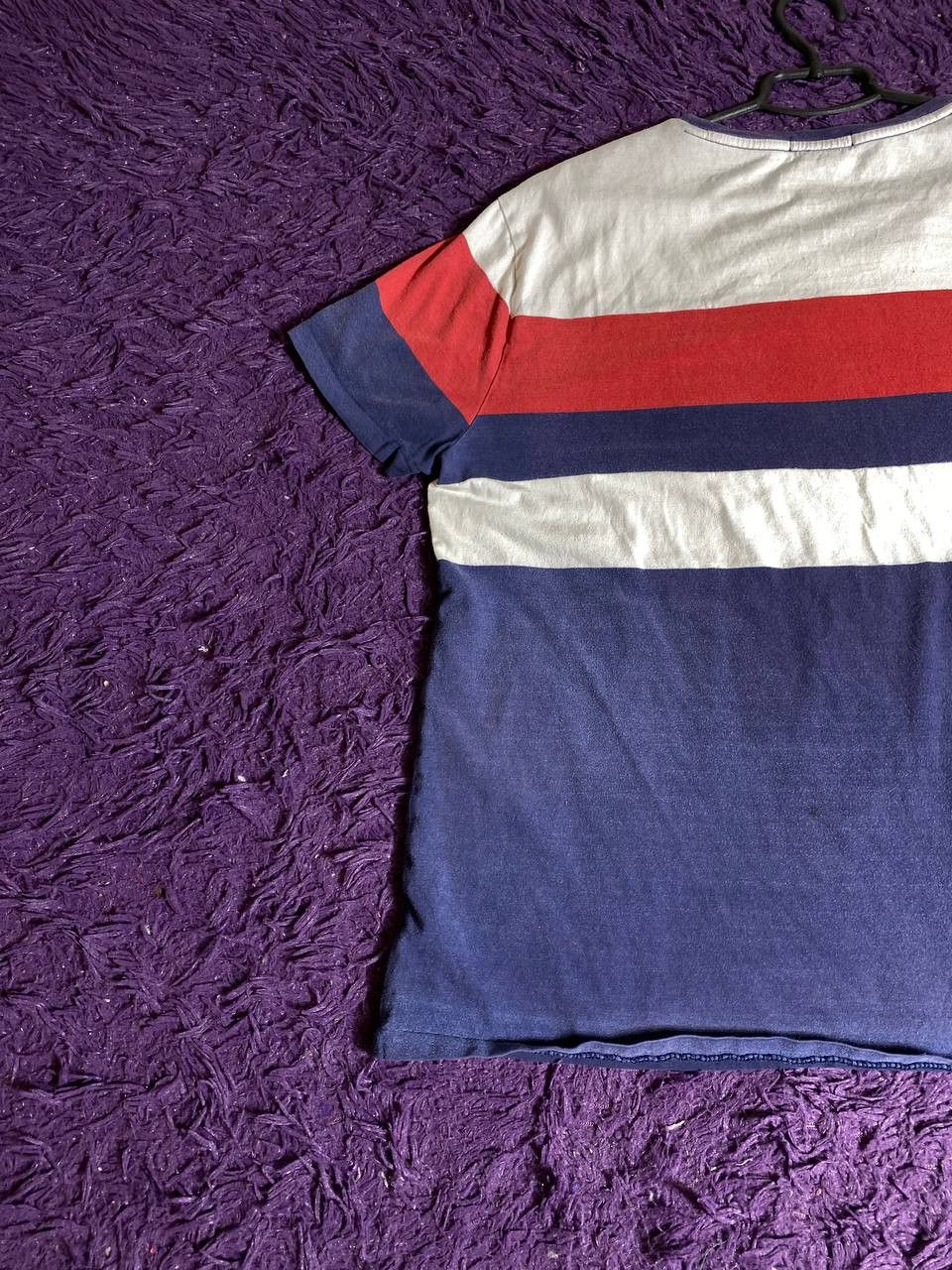 Polo Ralph Lauren × Vintage Vintage Polo Ralph Lauren basic Logo striped T-Shirt Size US XL / EU 56 / 4 - 11 Thumbnail