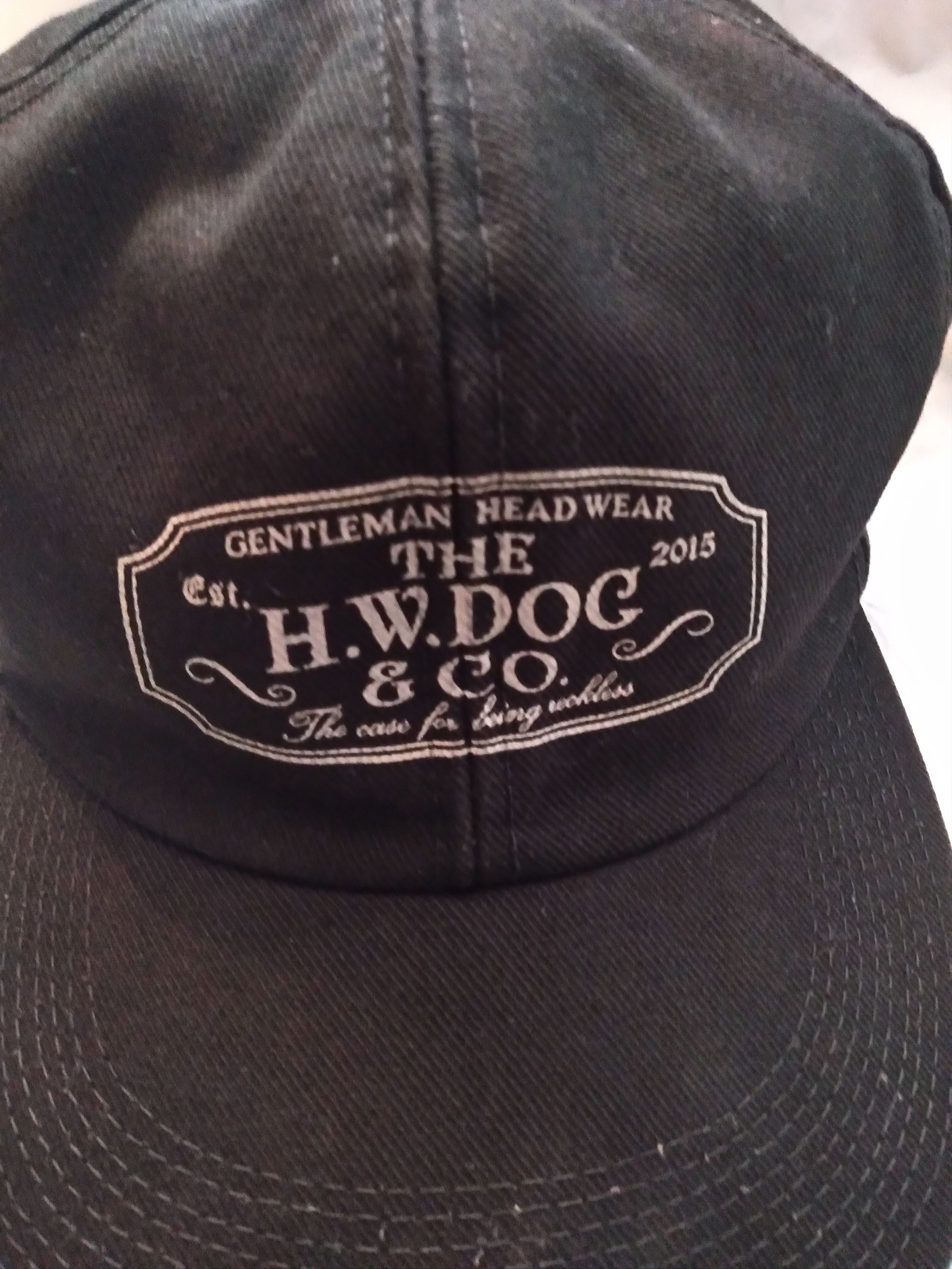 THE H.W.DOG&CO. Cotton Twill Snapback Hat Cap Japan Black Size ONE SIZE - 2 Thumbnail