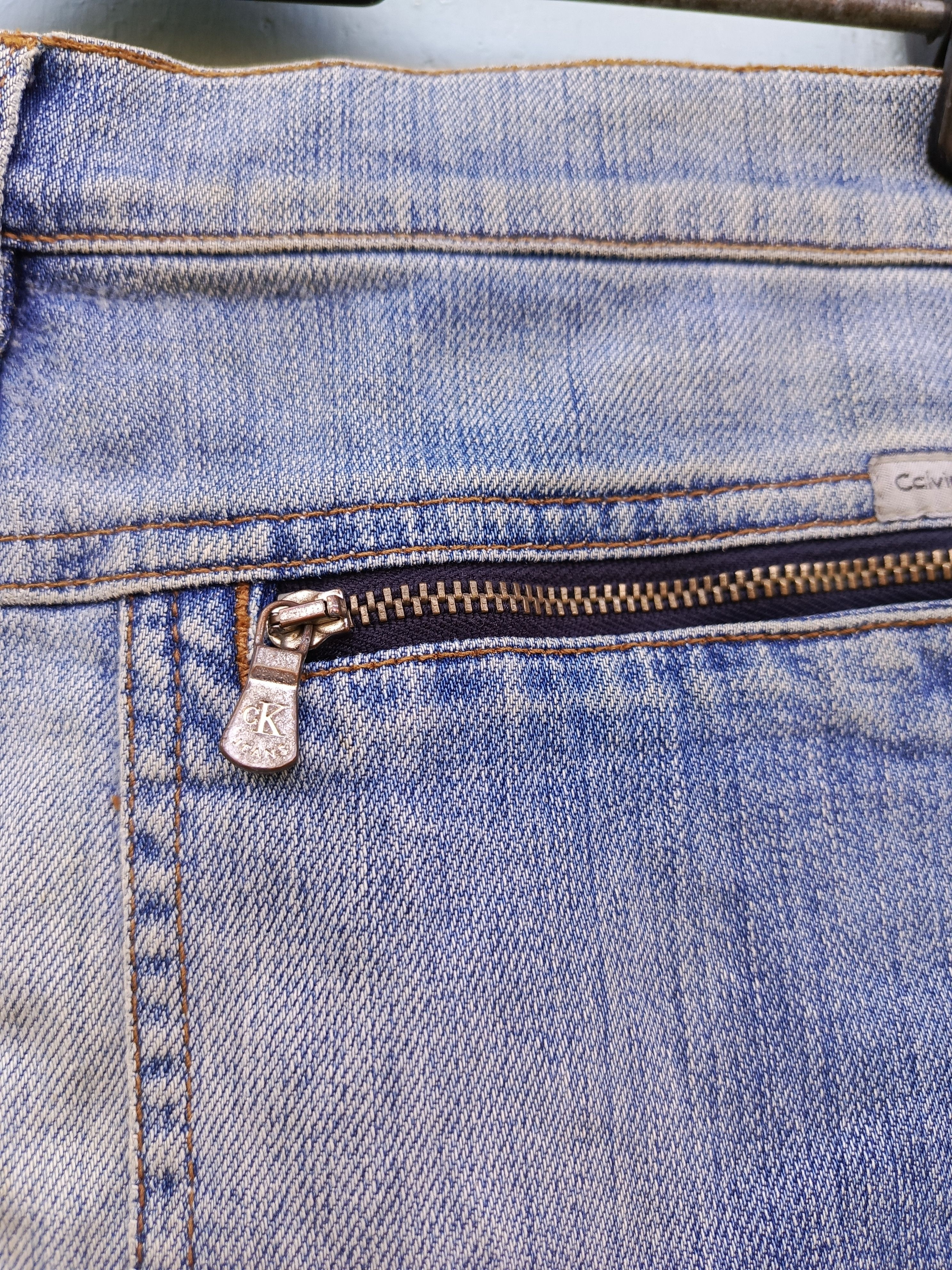 Calvin Klein × Vintage Calvin Klein jeans mini skirts Size 28" / US 6 / IT 42 - 4 Thumbnail