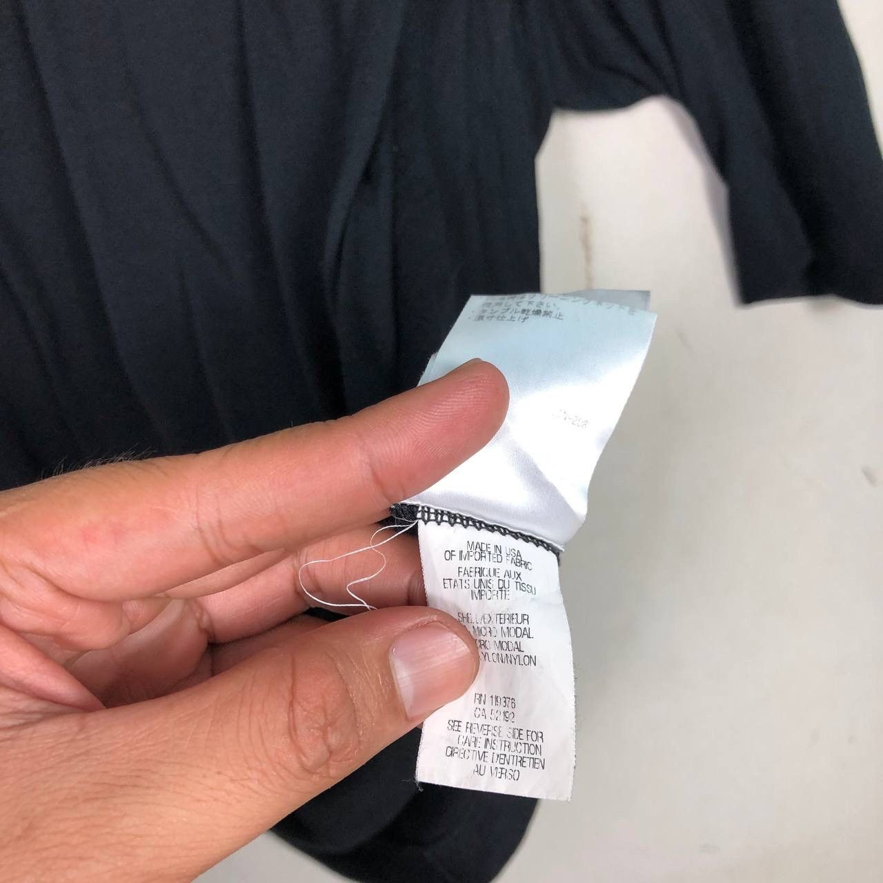 Helmut Lang Helmut Lang Archival Big Tunic Black Kinetic Jersey Top L Size US L / EU 52-54 / 3 - 6 Thumbnail