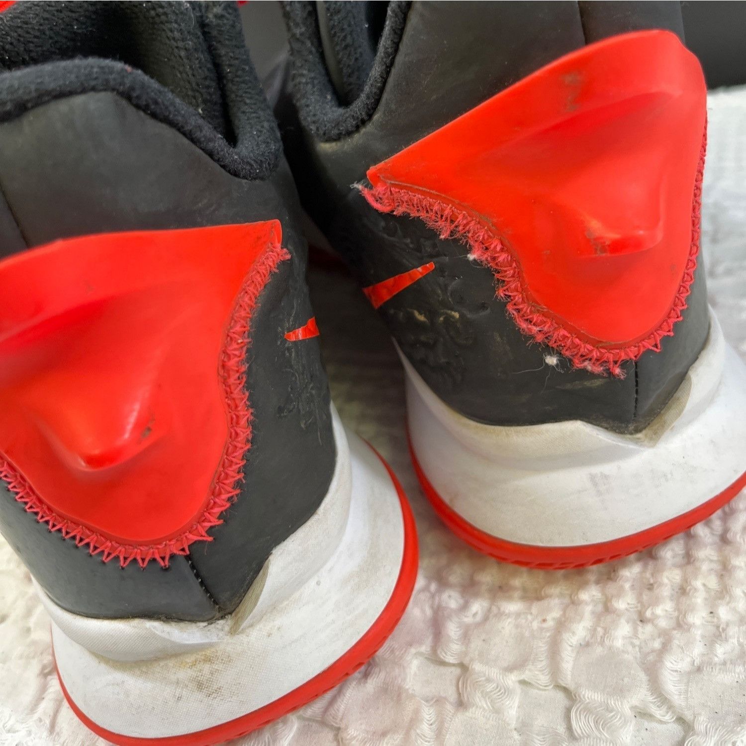 Nike Nike Lebron Witness 5 Men's Black/Red Shoes/Sneakers Sz 9.5 Size US 9.5 / EU 42-43 - 7 Thumbnail