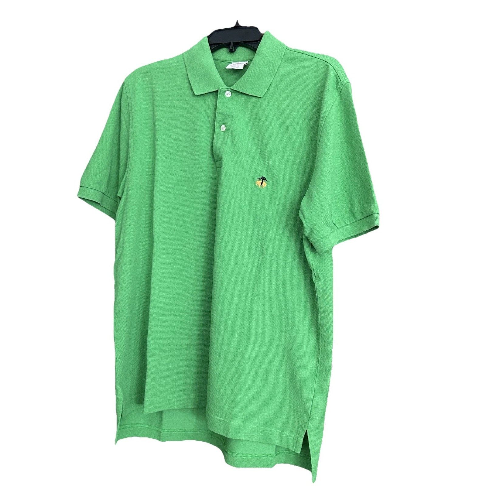 Brooks Brothers Brooks Brothers Polo Shirt Men's Medium Green Performance Size US M / EU 48-50 / 2 - 2 Thumbnail