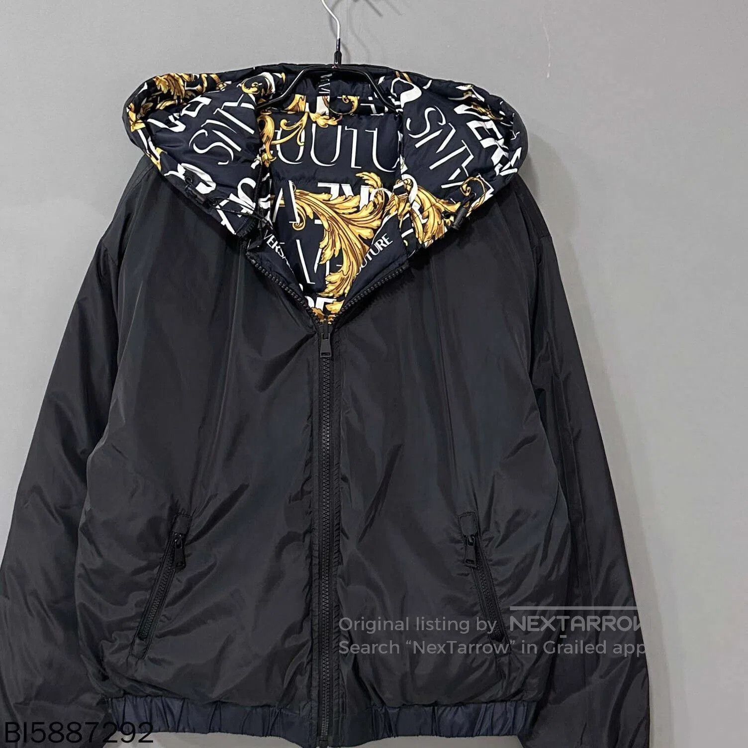Versace reversible cotton jacket by gianni versace. Size US L / EU 52-54 / 3 - 8 Thumbnail
